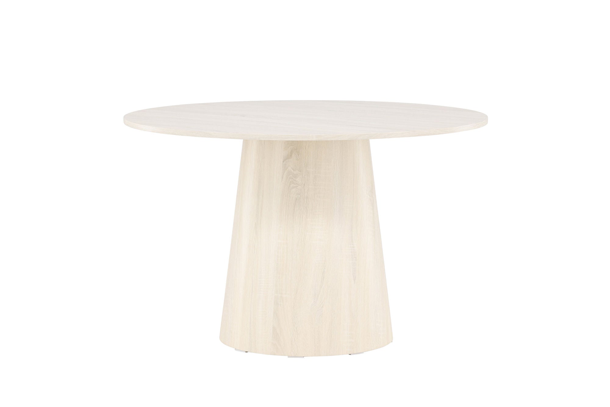 Venture Home Lanzo spisebord ⌀120 - Whitewash /