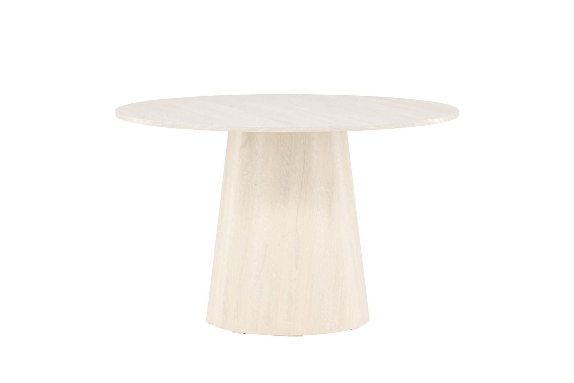 Venture Home Lanzo spisebord ⌀120 - Whitewash /