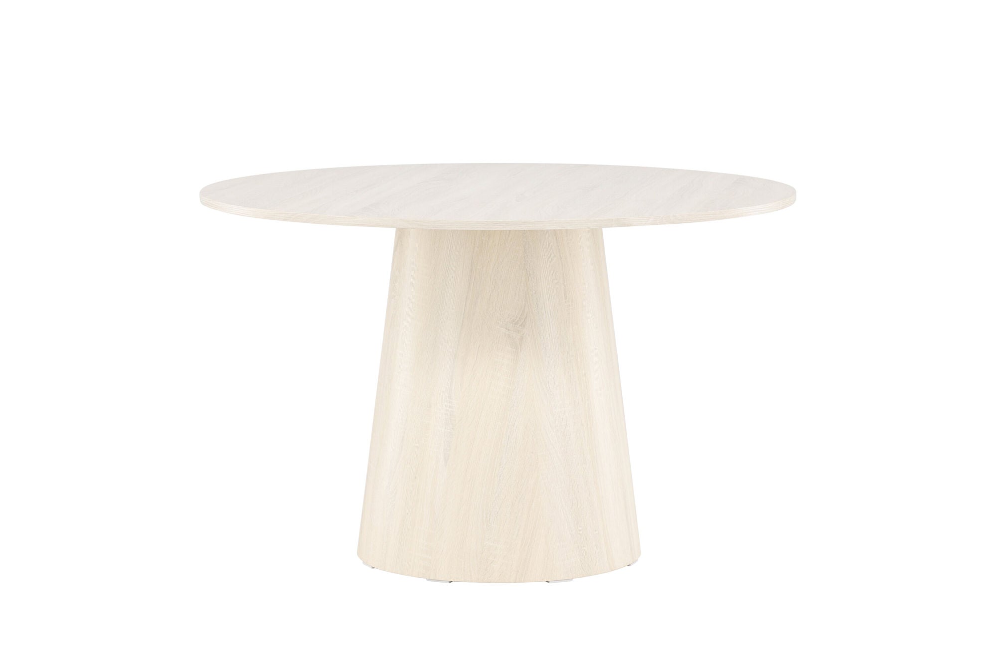 Venture Home Lanzo spisebord ⌀120 - Whitewash /