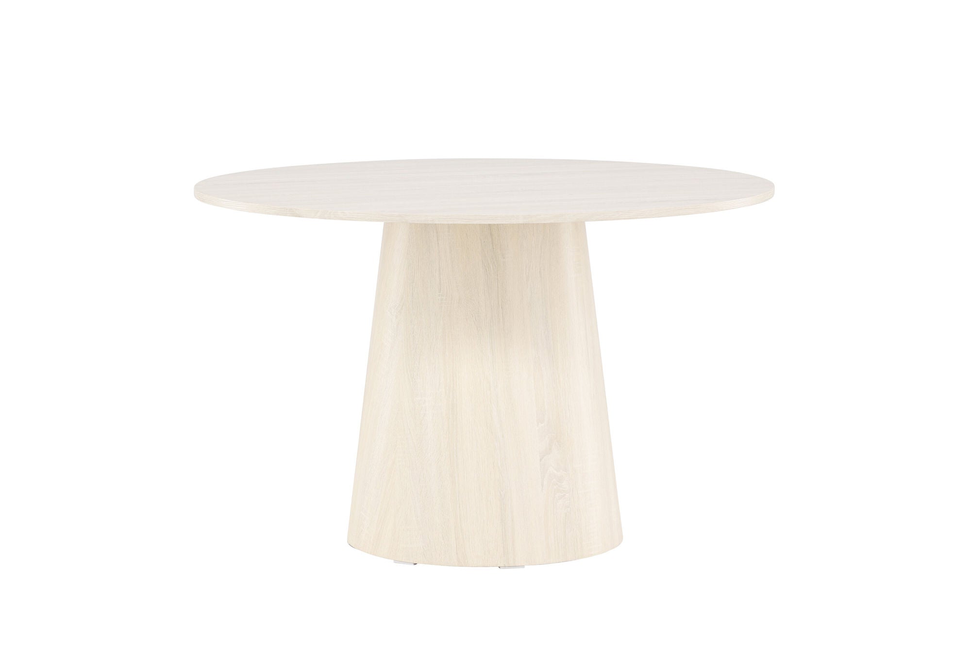 Venture Home Lanzo spisebord ⌀120 - Whitewash /