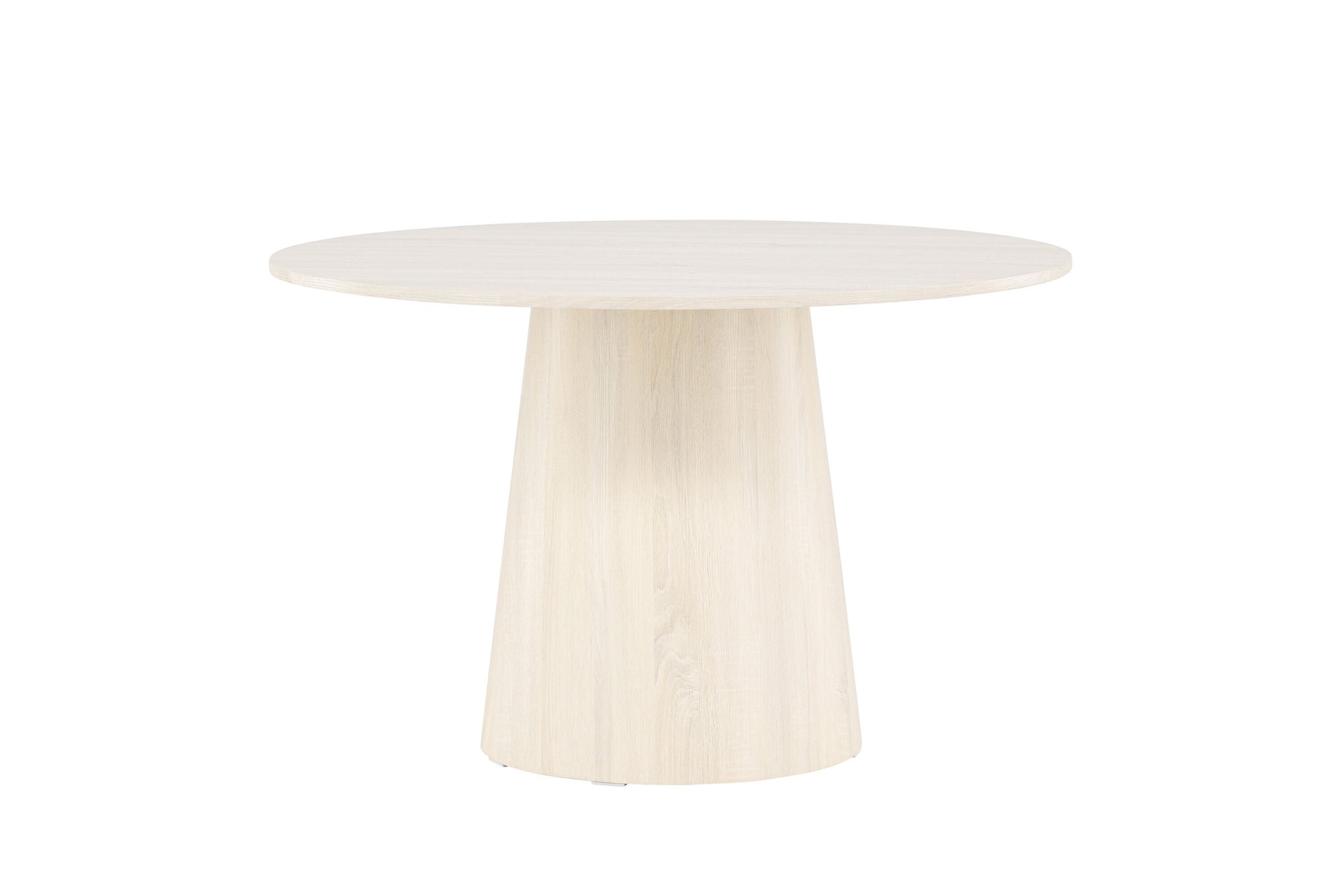 Venture Home Lanzo spisebord ⌀120 - Whitewash /