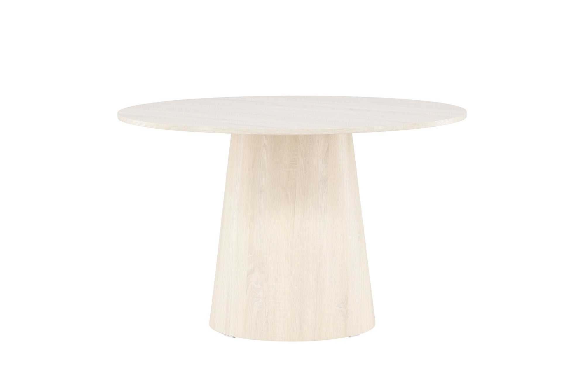 Venture Home Lanzo spisebord ⌀120 - Whitewash /