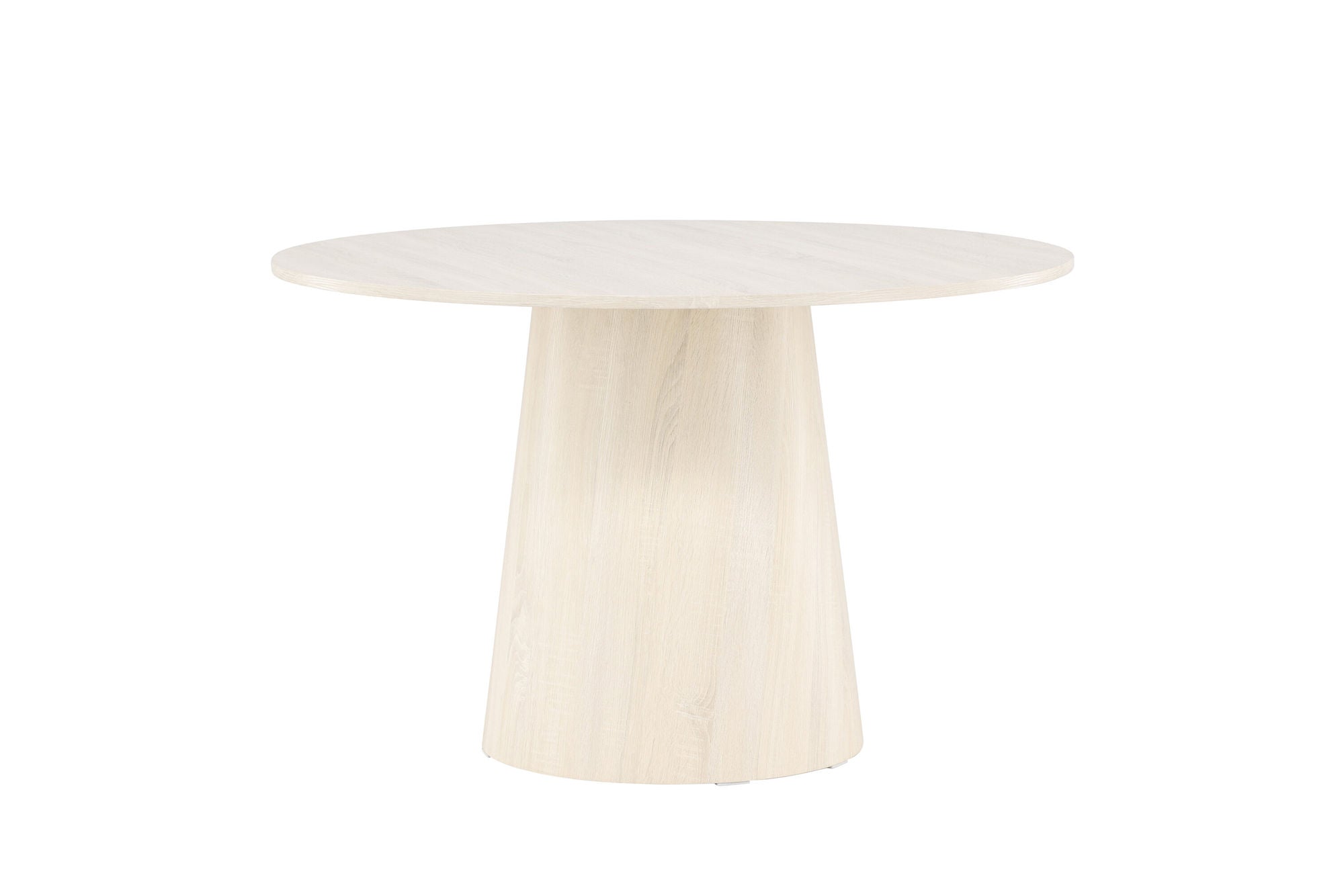 Venture Home Lanzo spisebord ⌀120 - Whitewash /