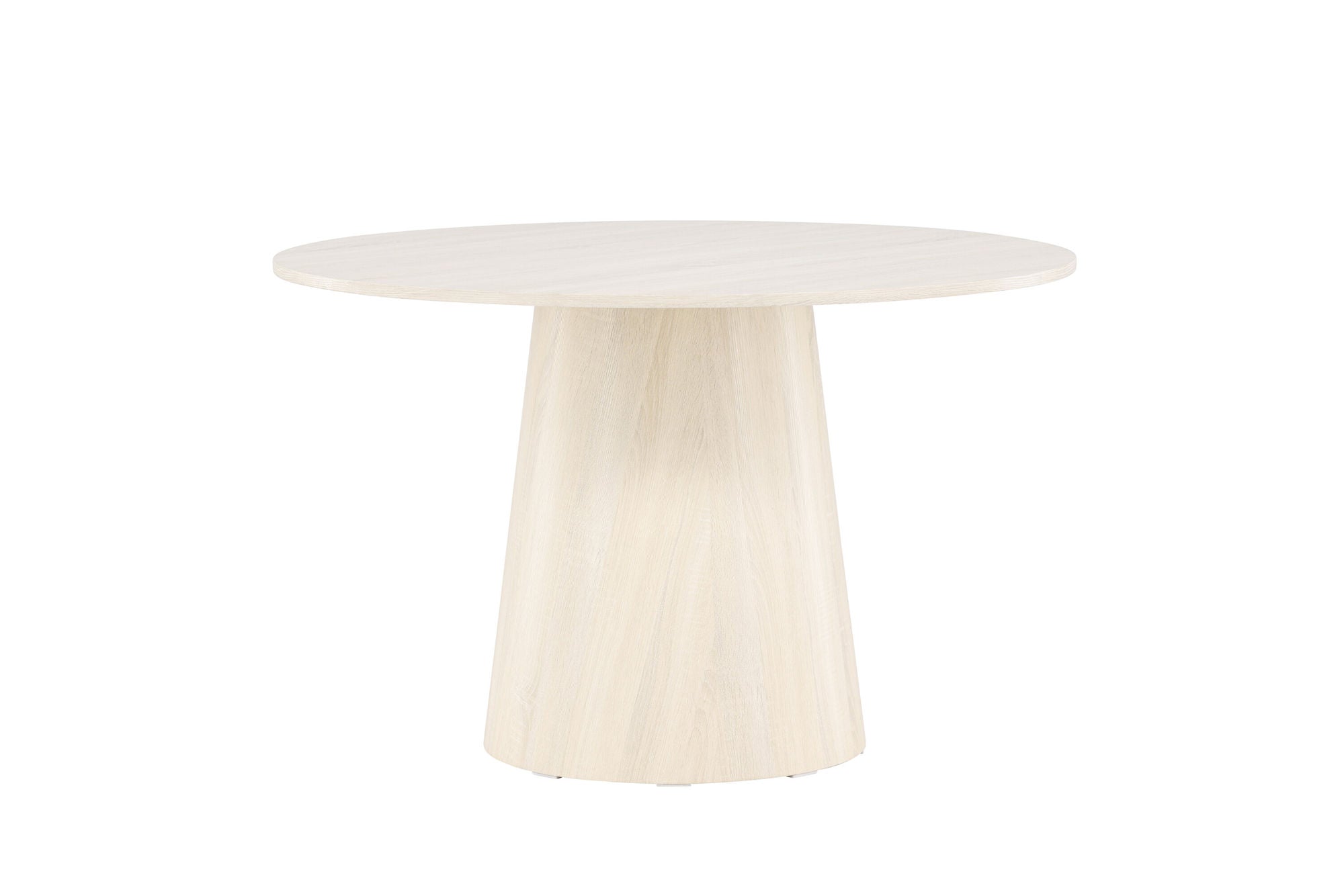Venture Home Lanzo spisebord ⌀120 - Whitewash /