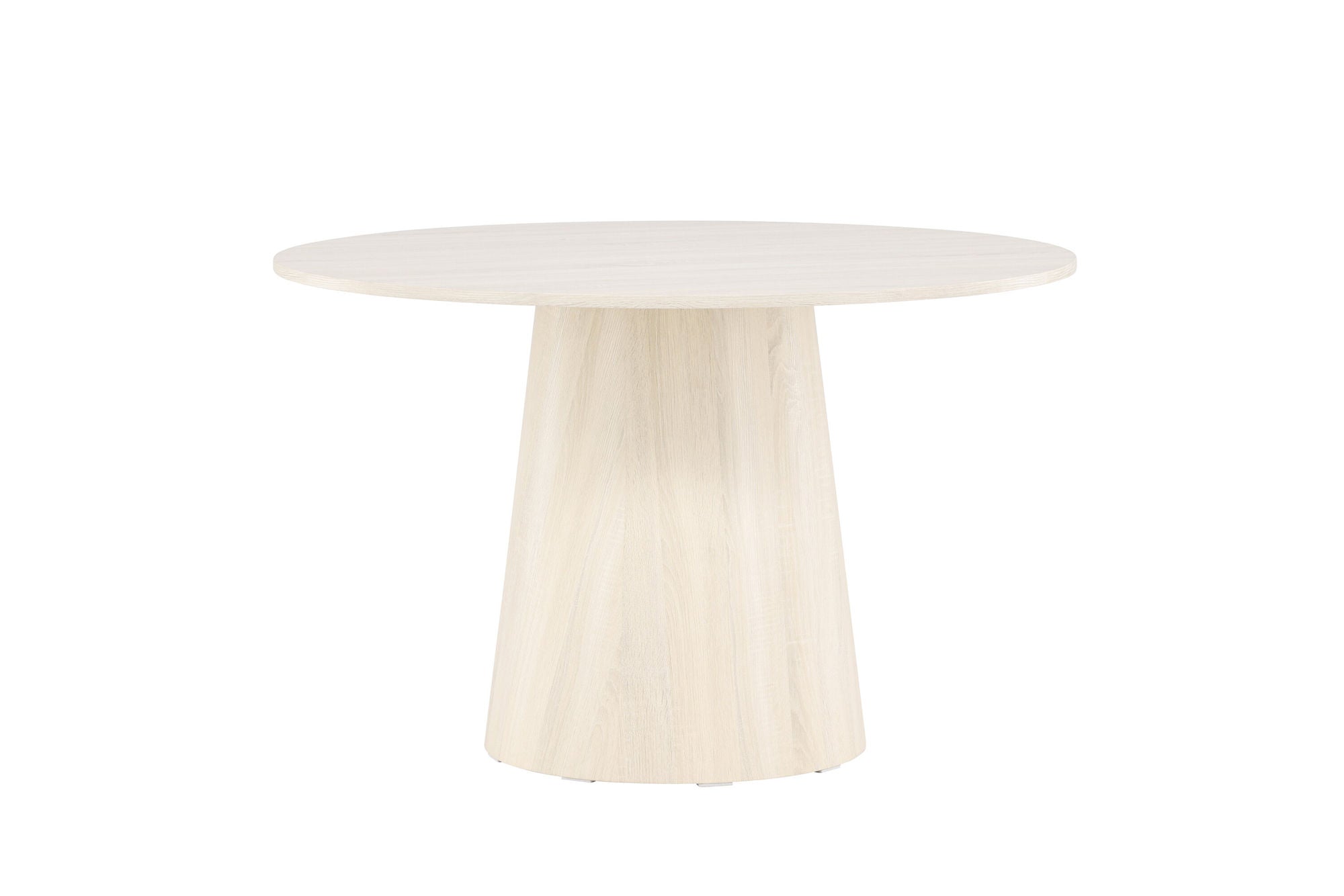 Venture Home Lanzo spisebord ⌀120 - Whitewash /