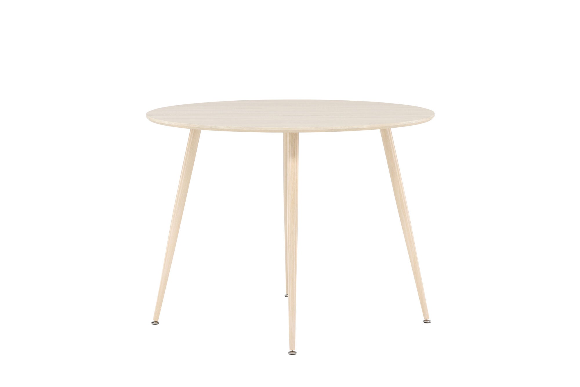 Venture Home Plaza spisebord ⌀100 - Whitewash /