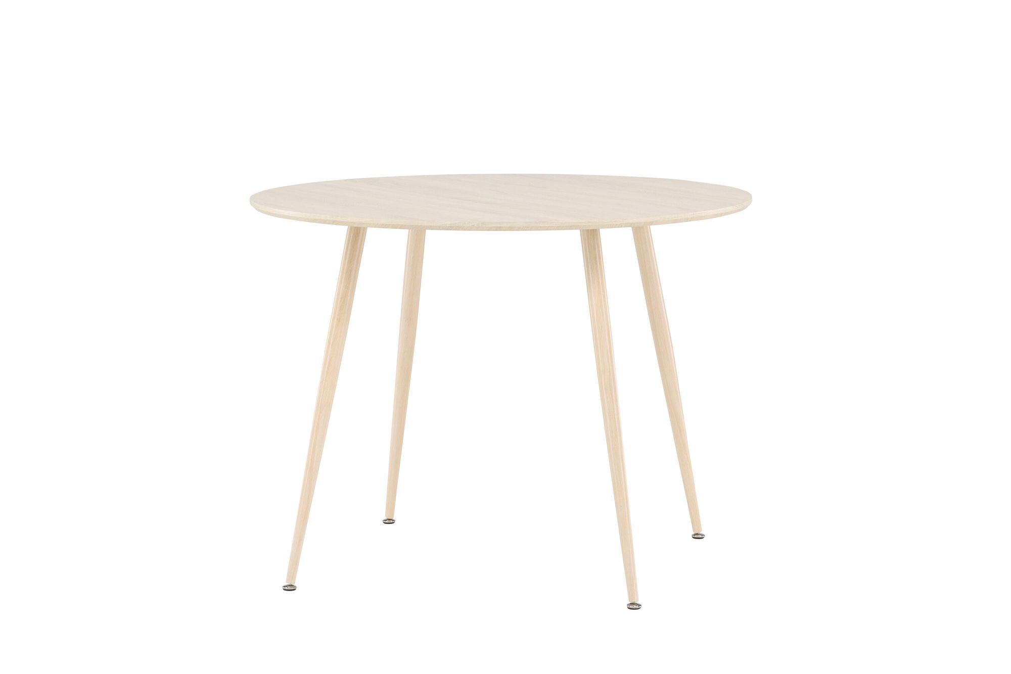 Venture Home Plaza spisebord ⌀100 - Whitewash /
