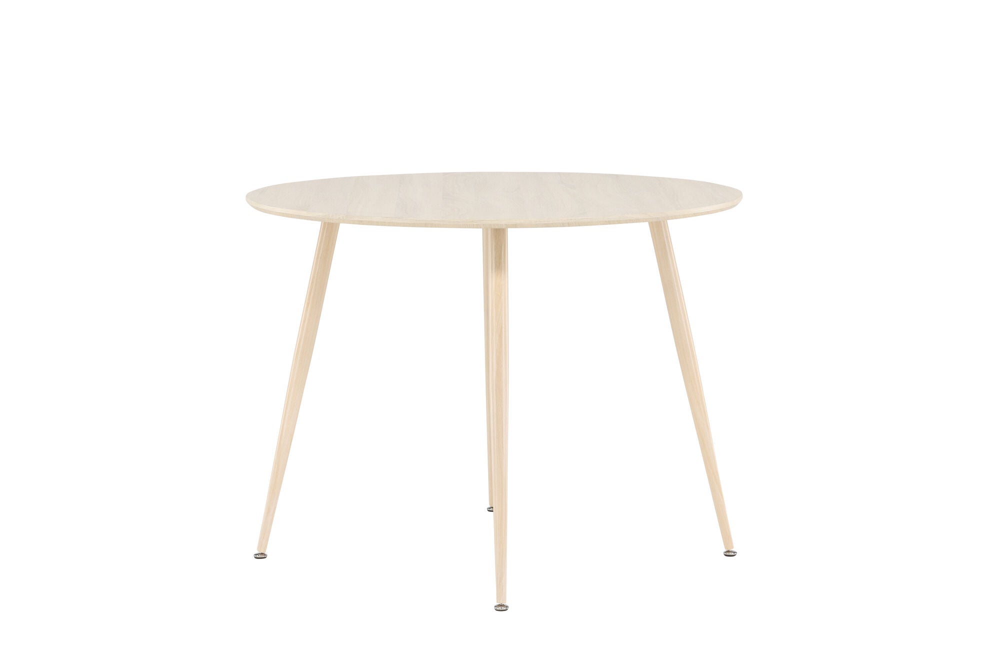 Venture Home Plaza spisebord ⌀100 - Whitewash /