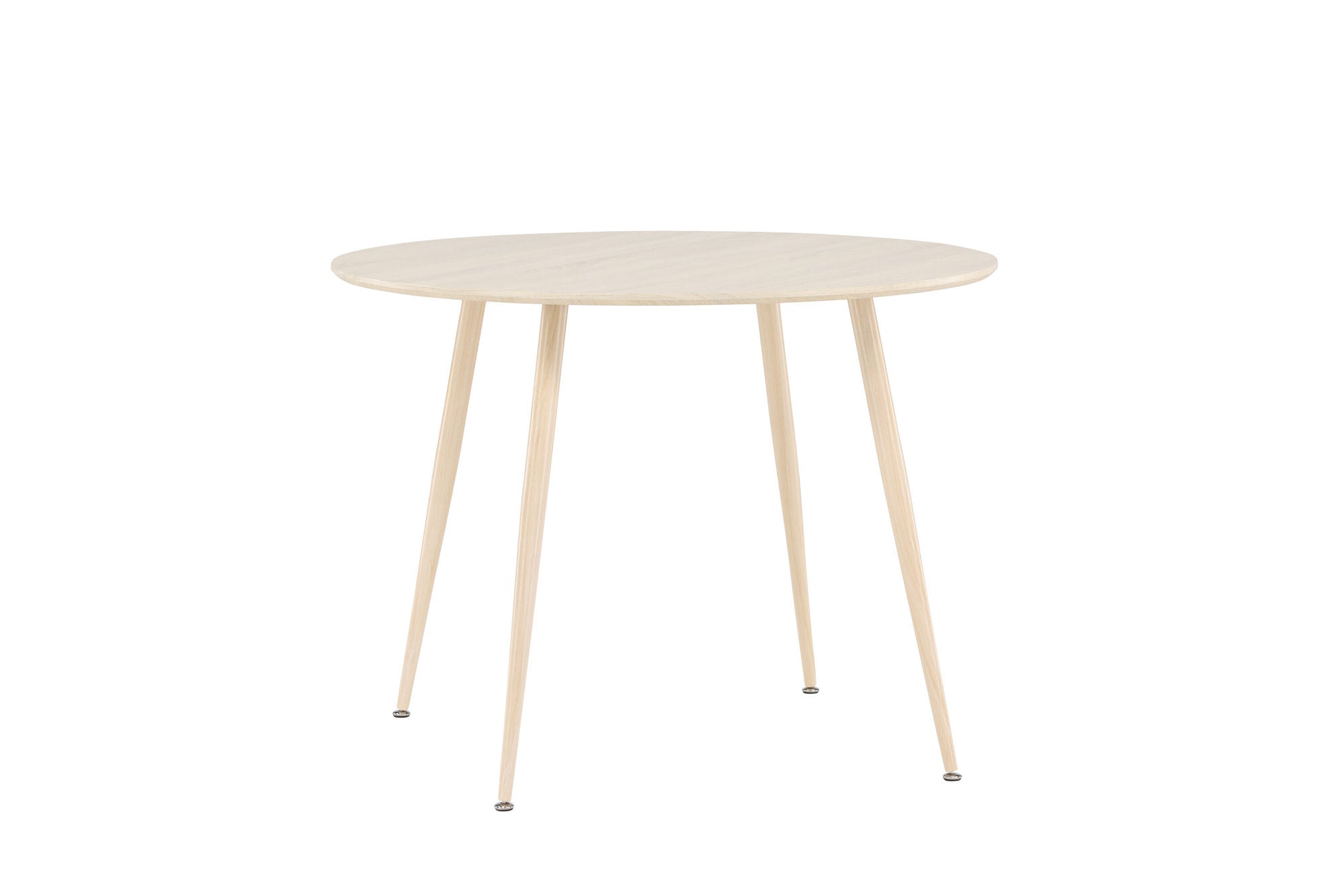 Venture Home Plaza spisebord ⌀100 - Whitewash /