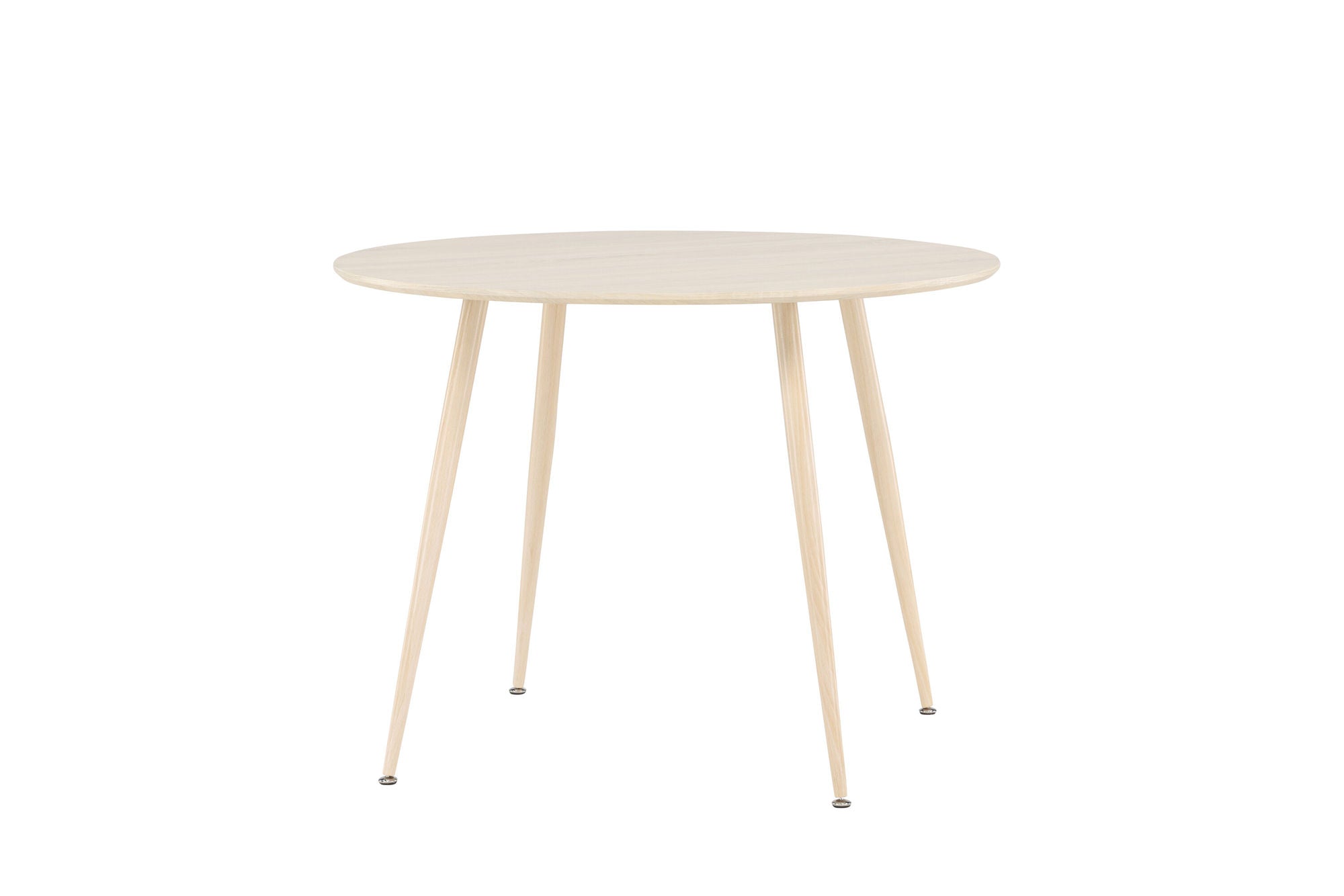 Venture Home Plaza spisebord ⌀100 - Whitewash /