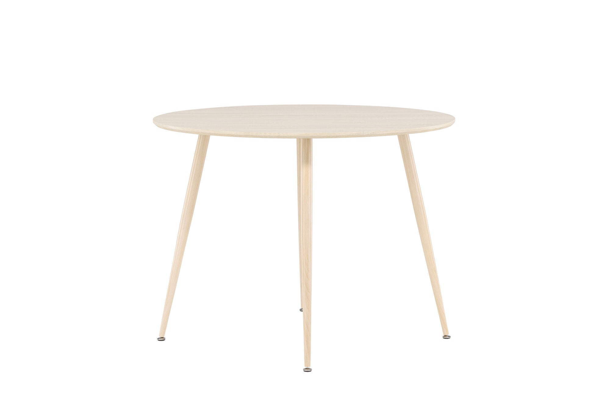 Venture Home Plaza spisebord ⌀100 - Whitewash /