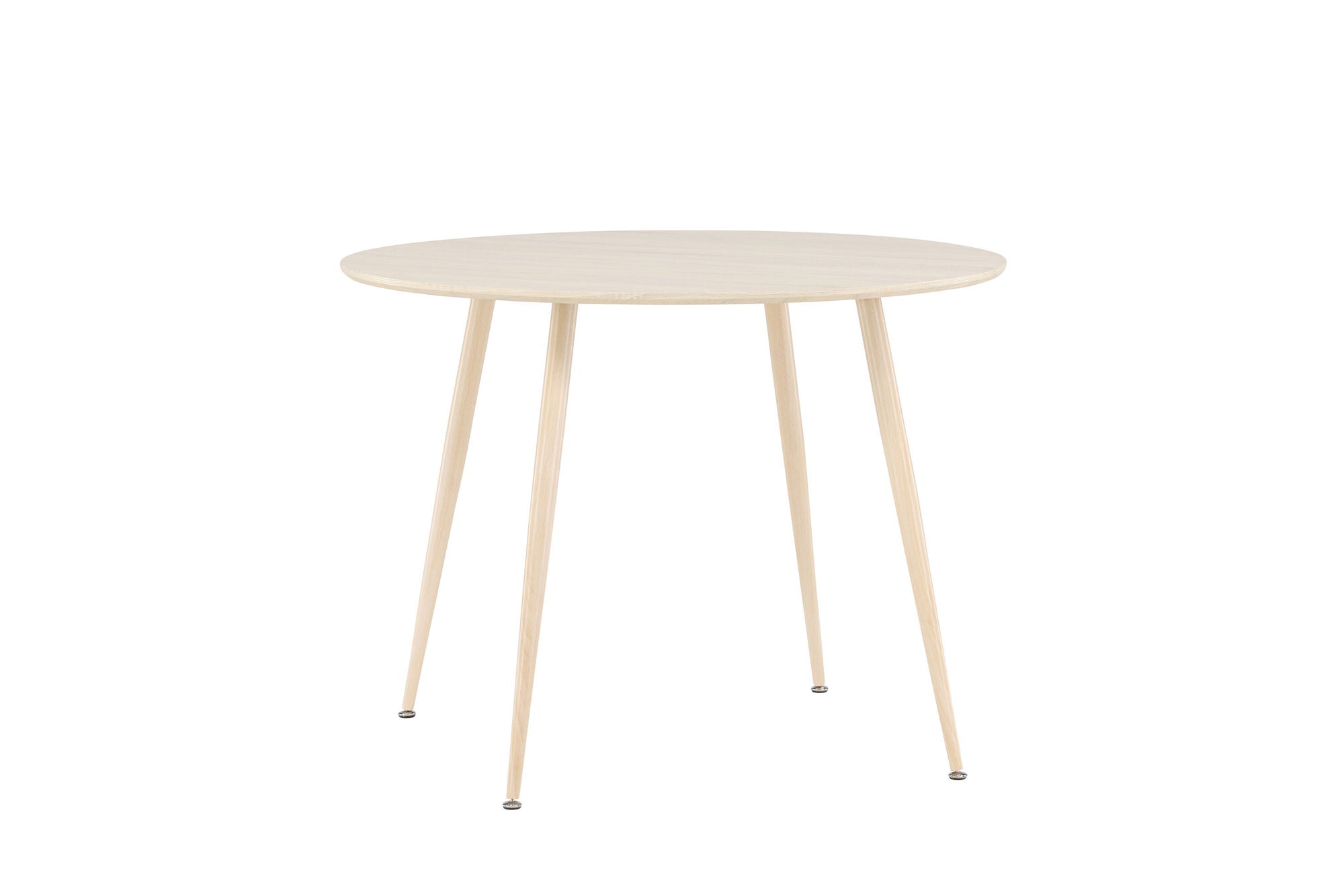 Venture Home Plaza spisebord ⌀100 - Whitewash /