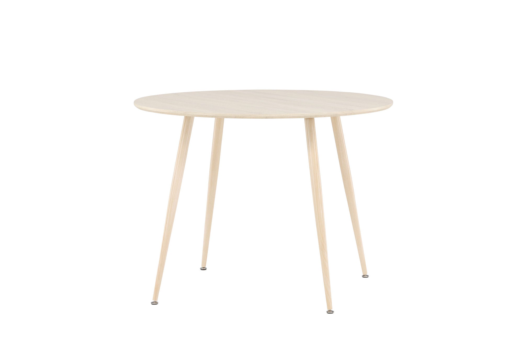 Venture Home Plaza spisebord ⌀100 - Whitewash /