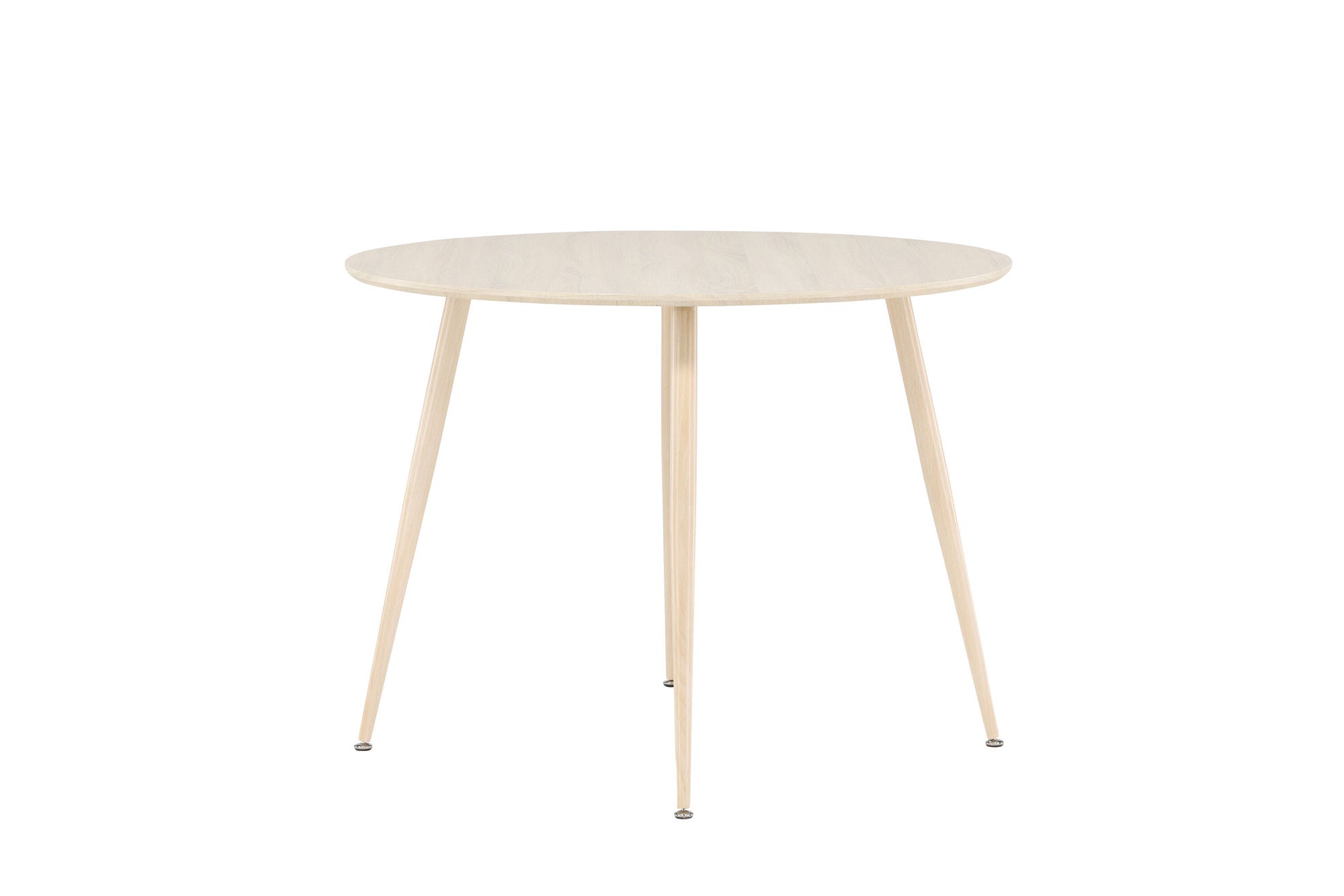 Venture Home Plaza spisebord ⌀100 - Whitewash /