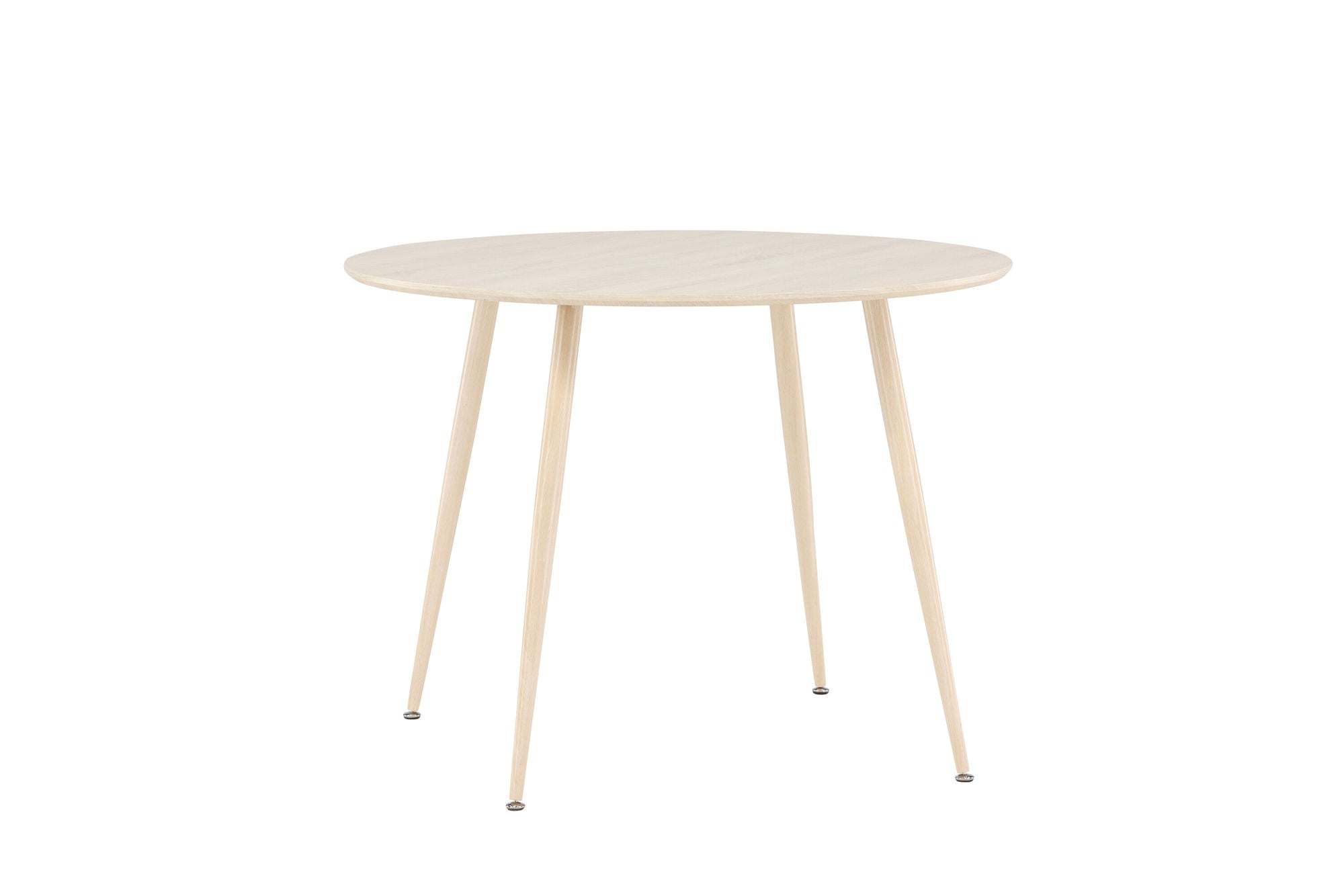 Venture Home Plaza spisebord ⌀100 - Whitewash /