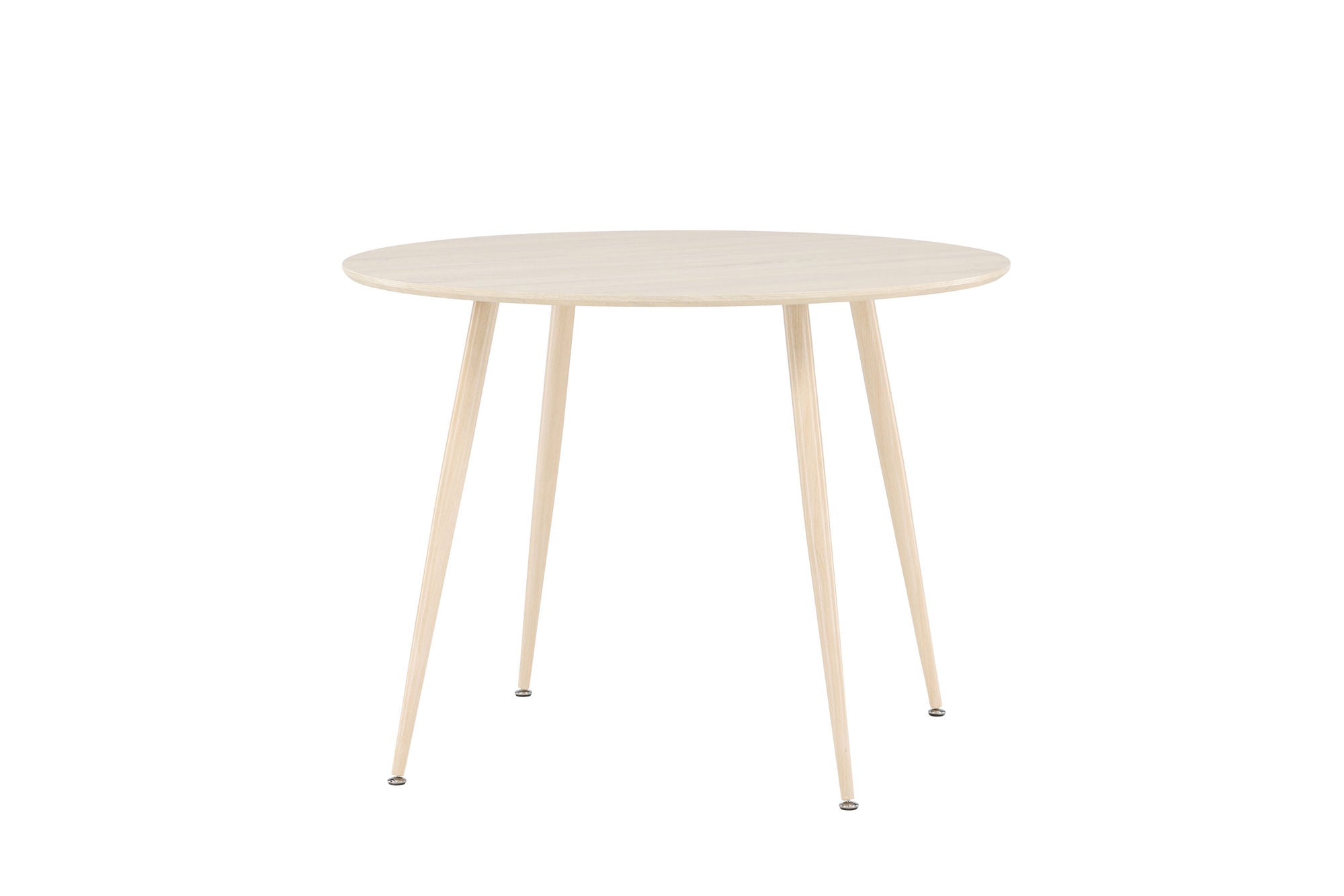 Venture Home Plaza spisebord ⌀100 - Whitewash /