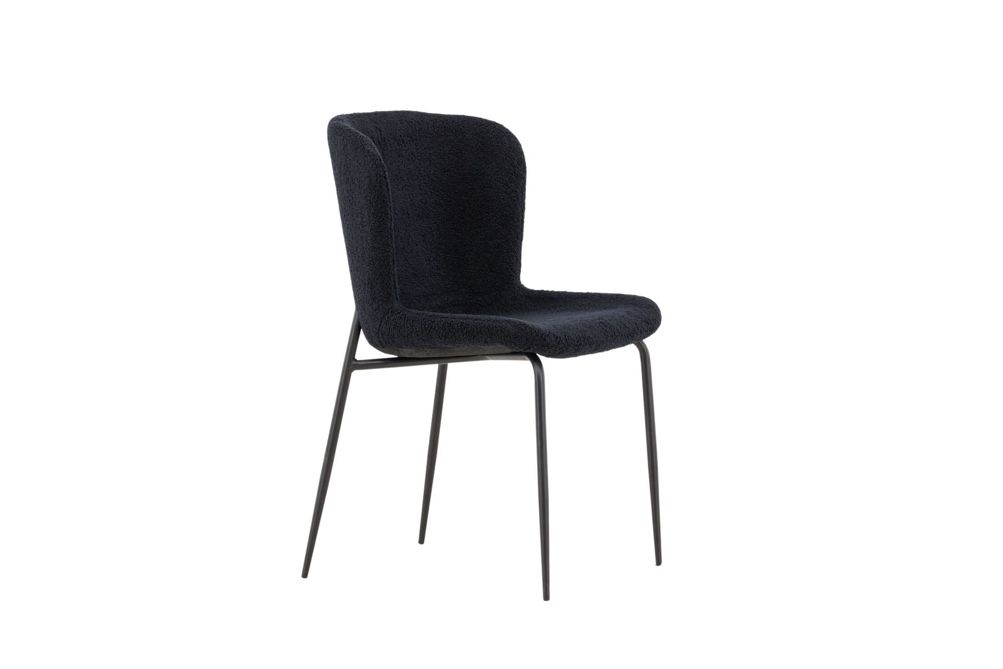 Venture Home Modesto Spisebordsstol 2-pack - Black / Black Teddy
