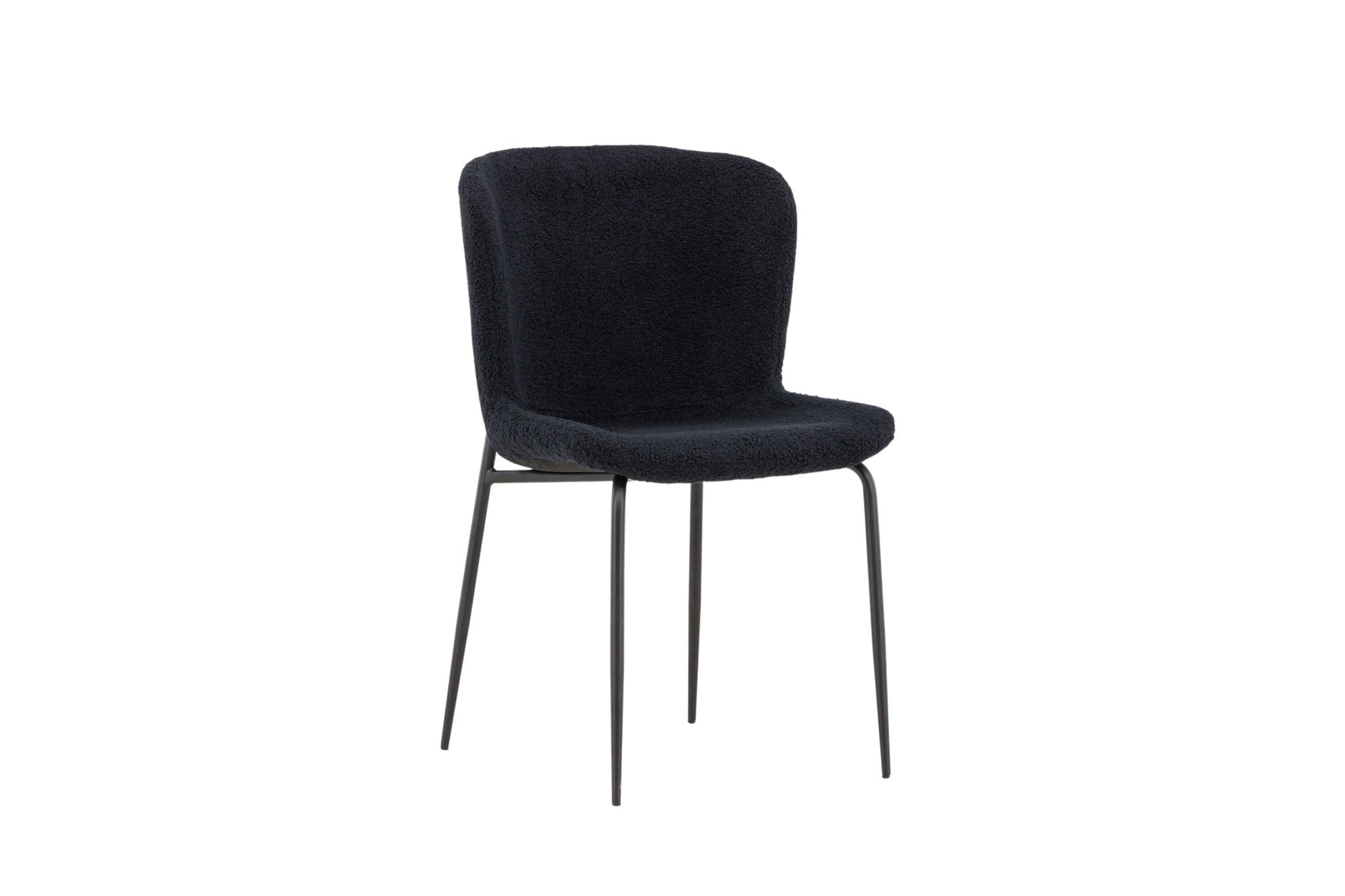 Venture Home Modesto Spisebordsstol 2-pack - Black / Black Teddy