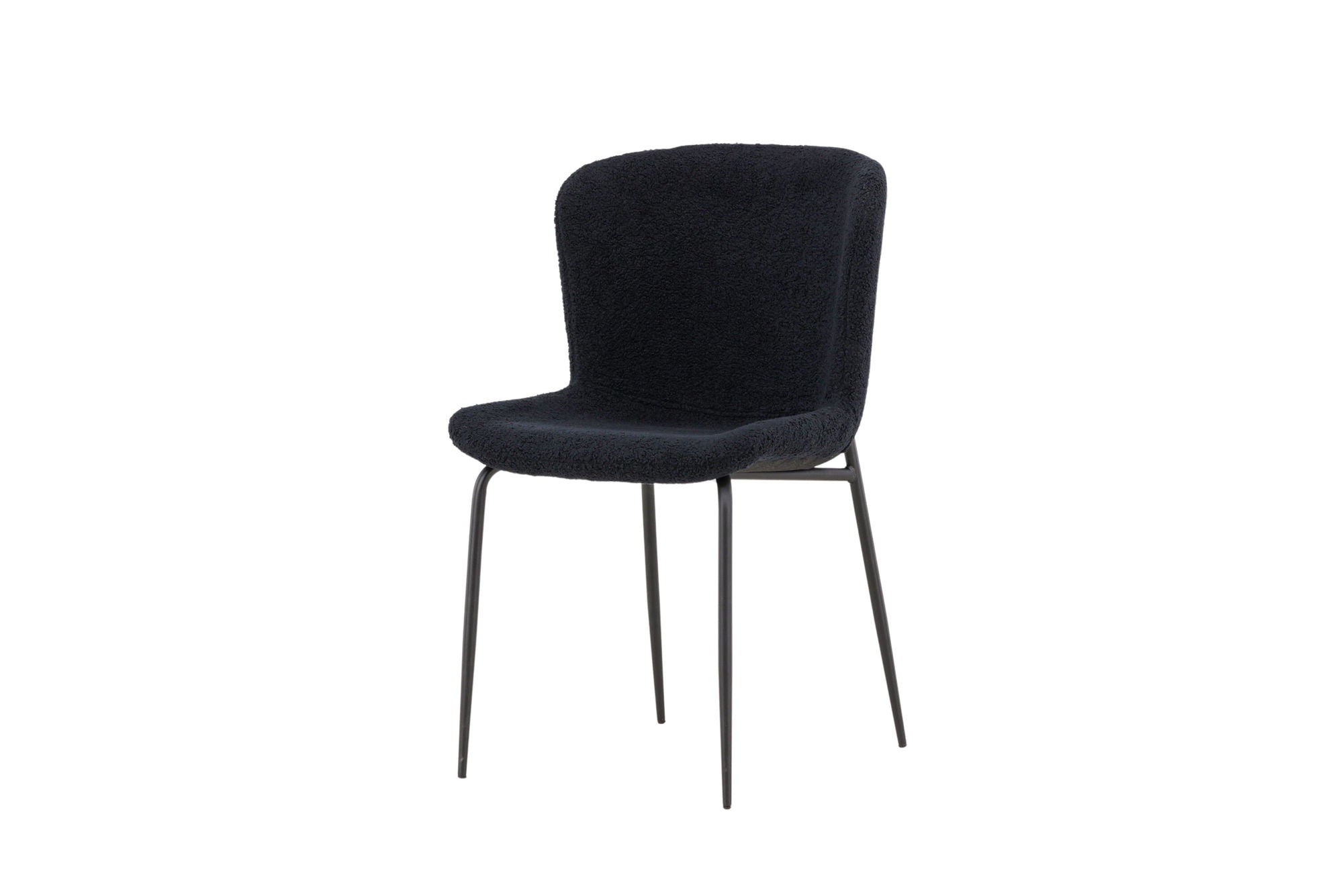 Venture Home Modesto Spisebordsstol 2-pack - Black / Black Teddy