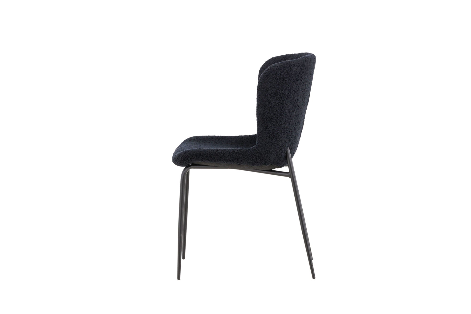 Venture Home Modesto Spisebordsstol 2-pack - Black / Black Teddy