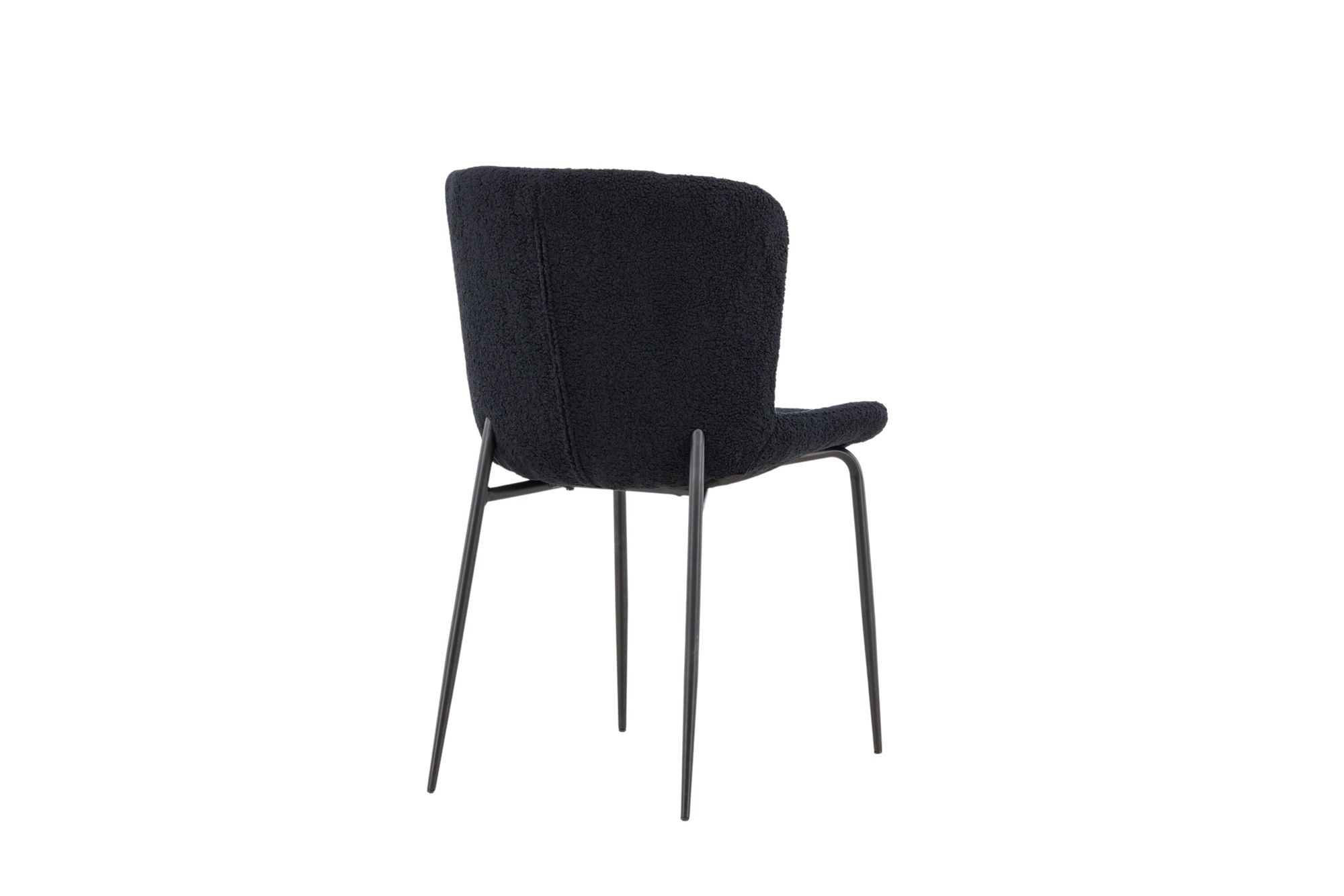 Venture Home Modesto Spisebordsstol 2-pack - Black / Black Teddy