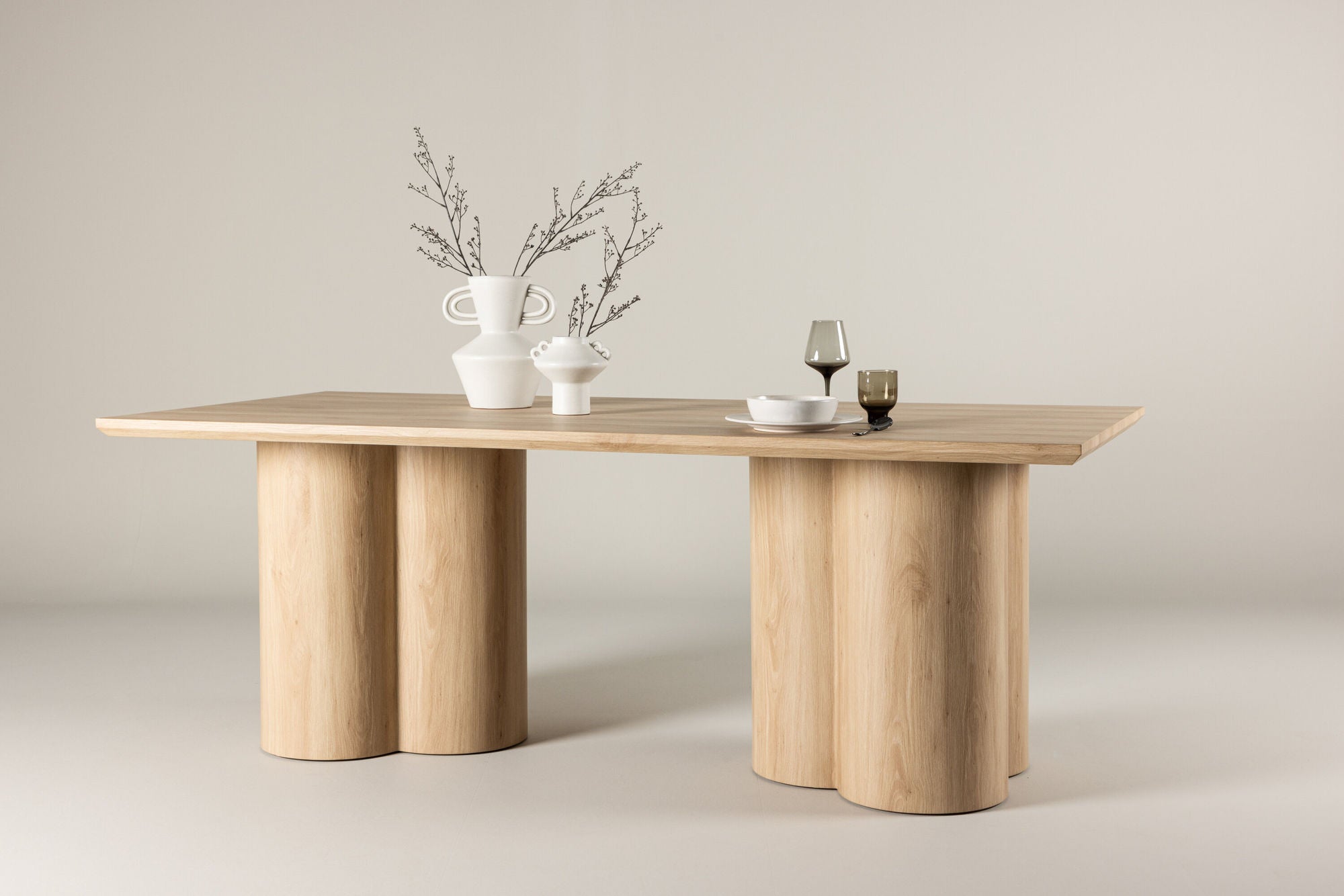 Venture Home Olivia spisebord 100x210 cm - Nature /