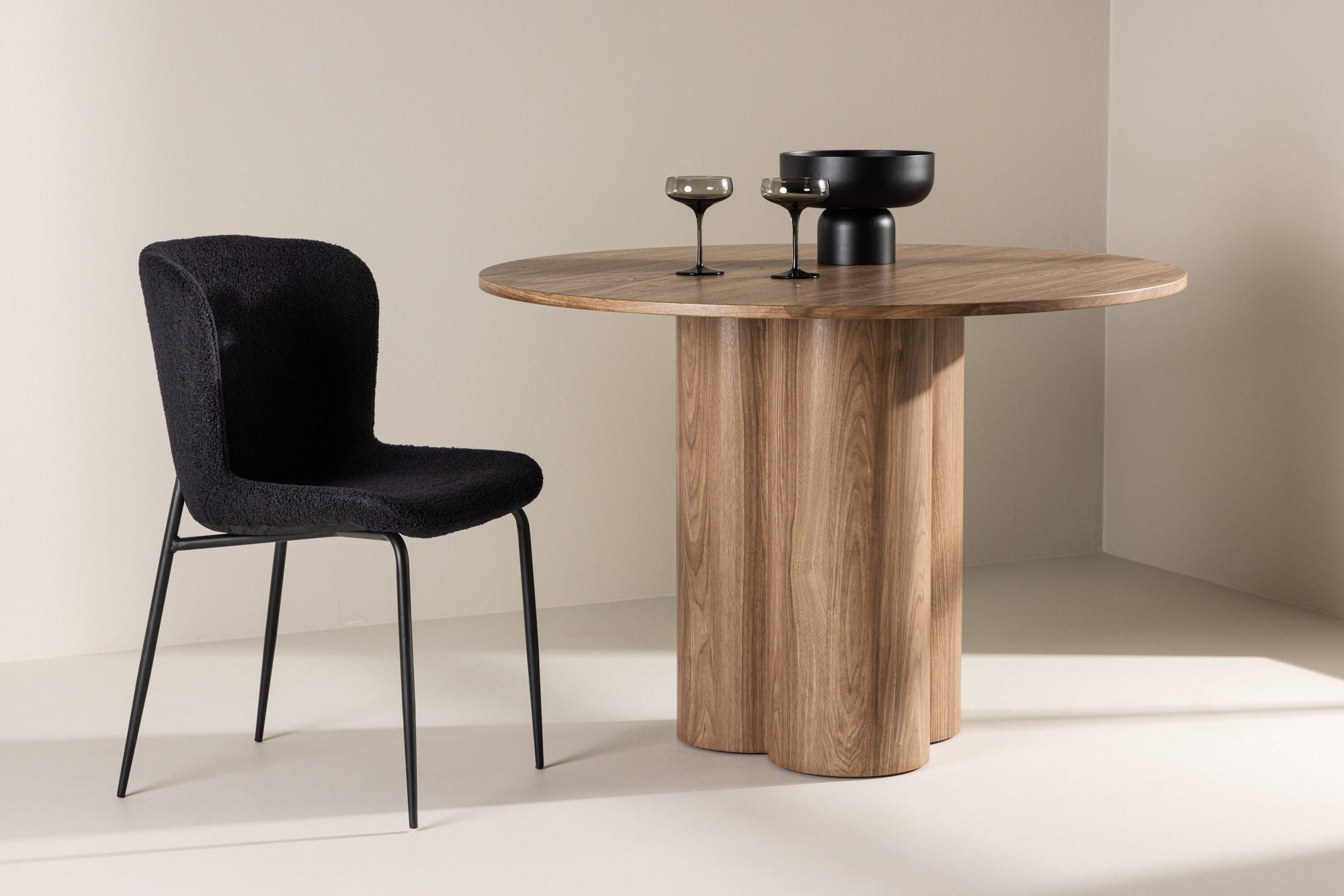 Venture Home Olivia spisebord ⌀110 - Brown /