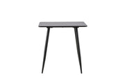 Venture Home Polar spisebord 75x75 cm - Black / Black