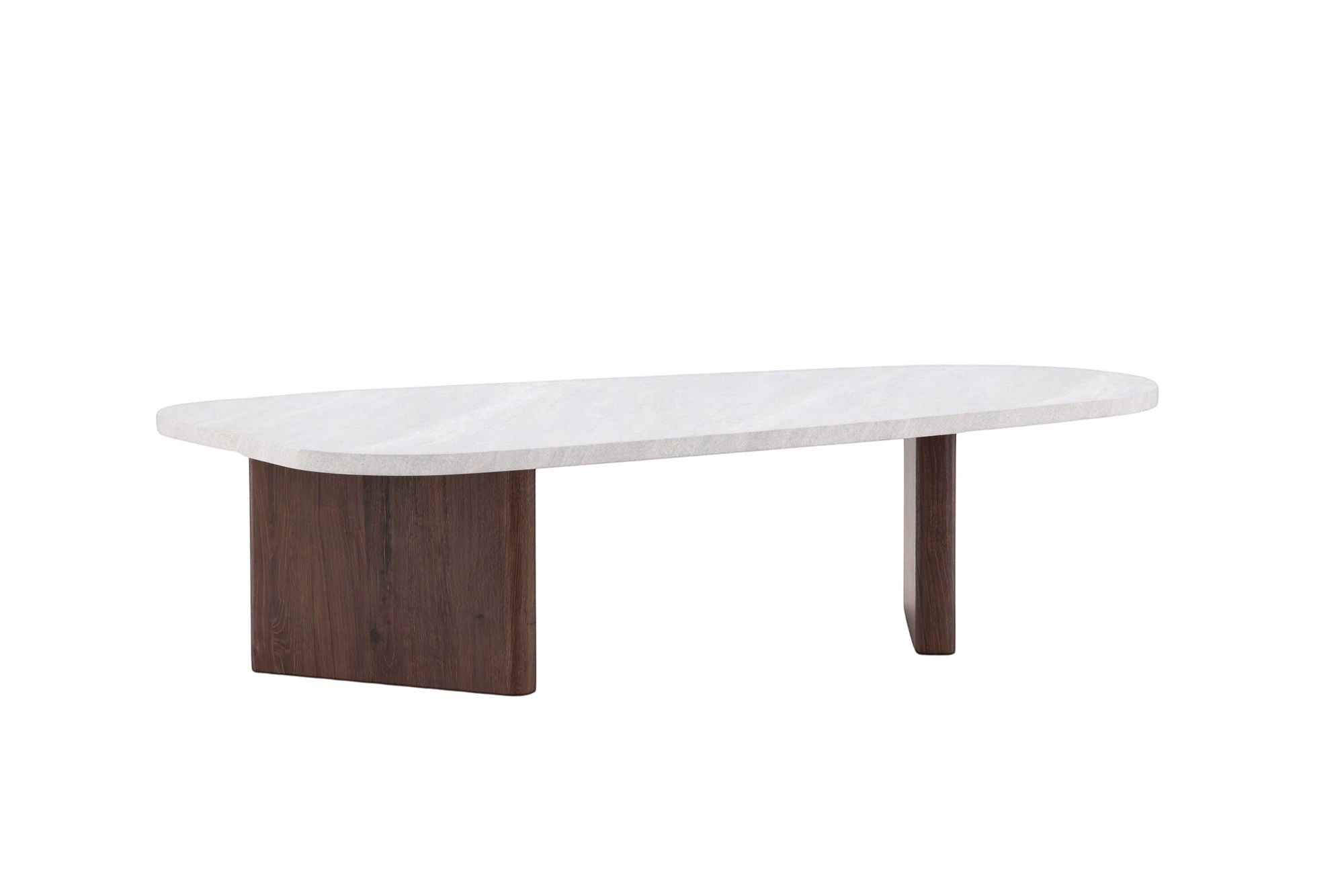 Venture Home Grönvik Sofa bord 130x65 cm - Mocca / Concretelook /