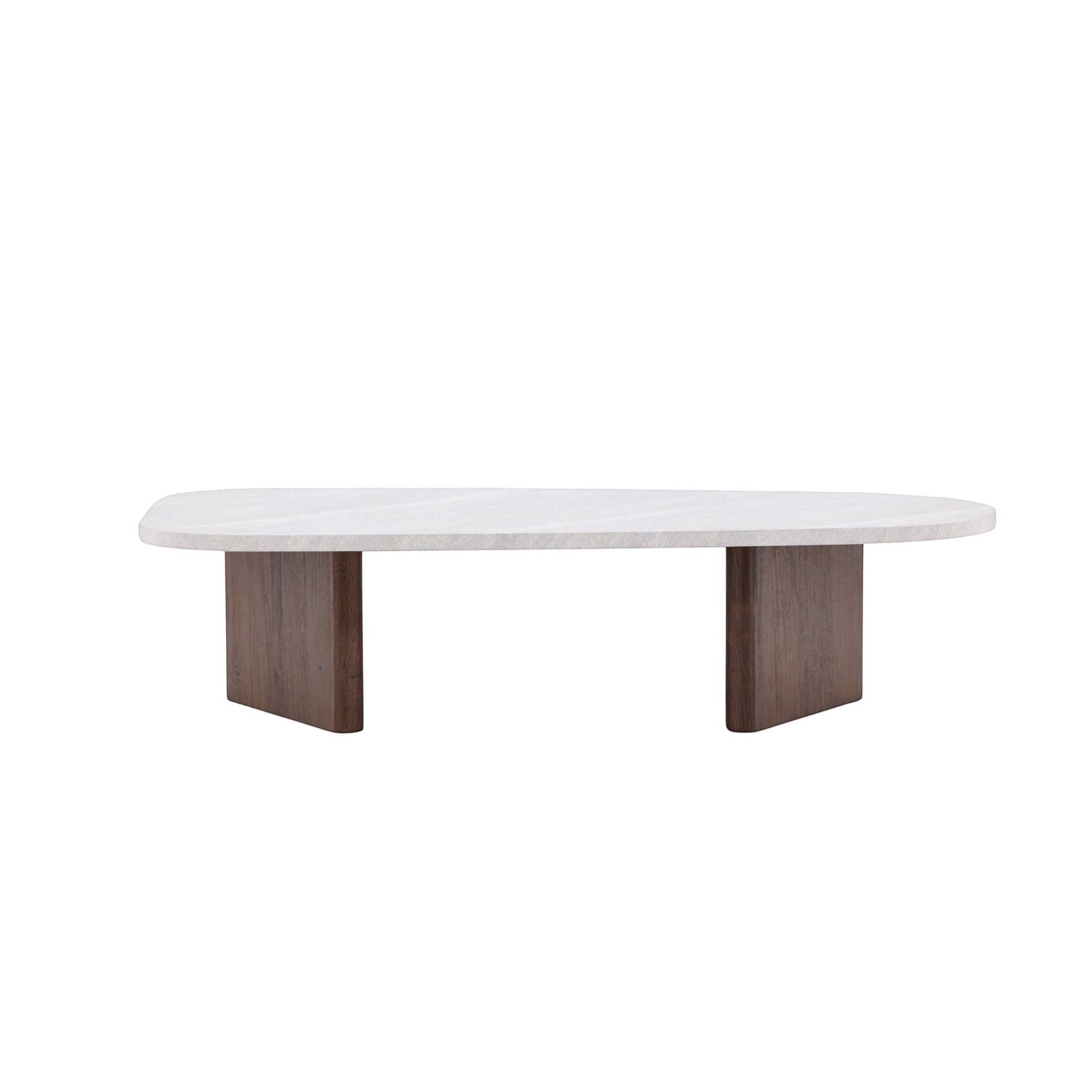 Venture Home Grönvik Sofa bord 130x65 cm - Mocca / Concretelook /