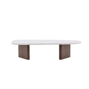 Venture Home Grönvik Sofa bord 130x65 cm - Mocca / Concretelook /