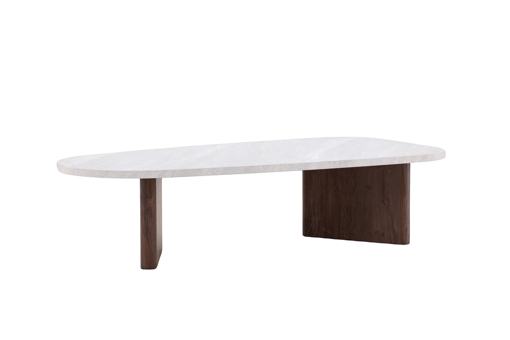 Venture Home Grönvik Sofa bord 130x65 cm - Mocca / Concretelook /