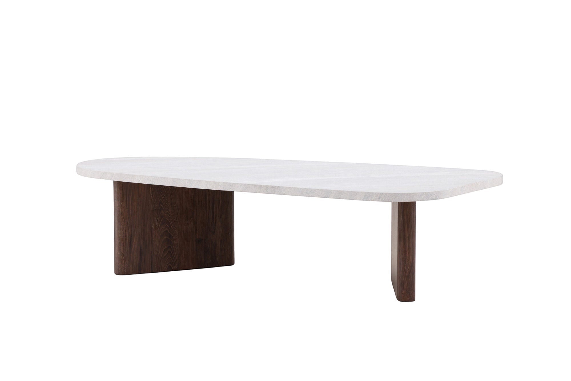 Venture Home Grönvik Sofa bord 130x65 cm - Mocca / Concretelook /