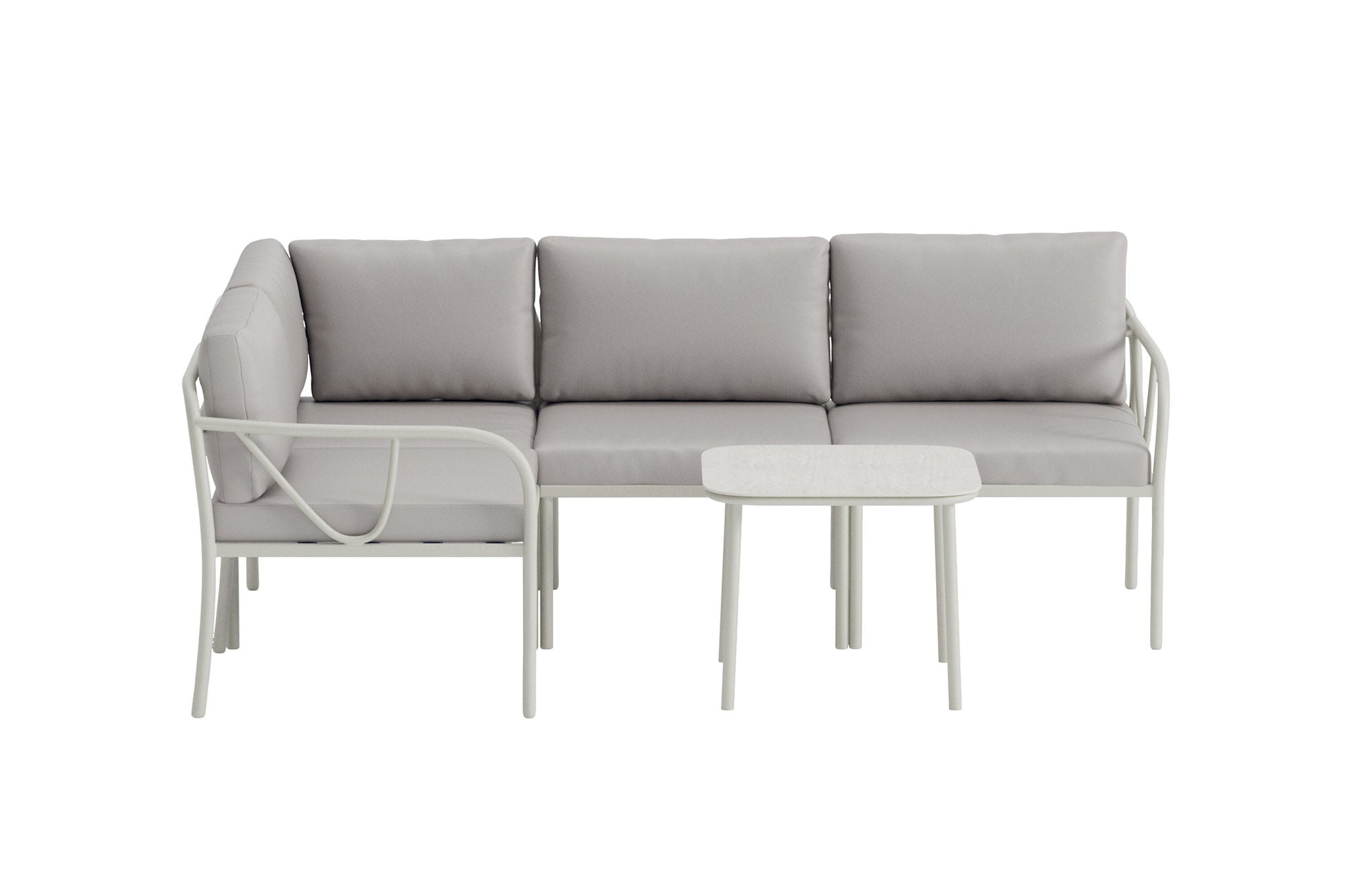 Venture Home Hydra hjørne Sofa Set - Greige / Beige