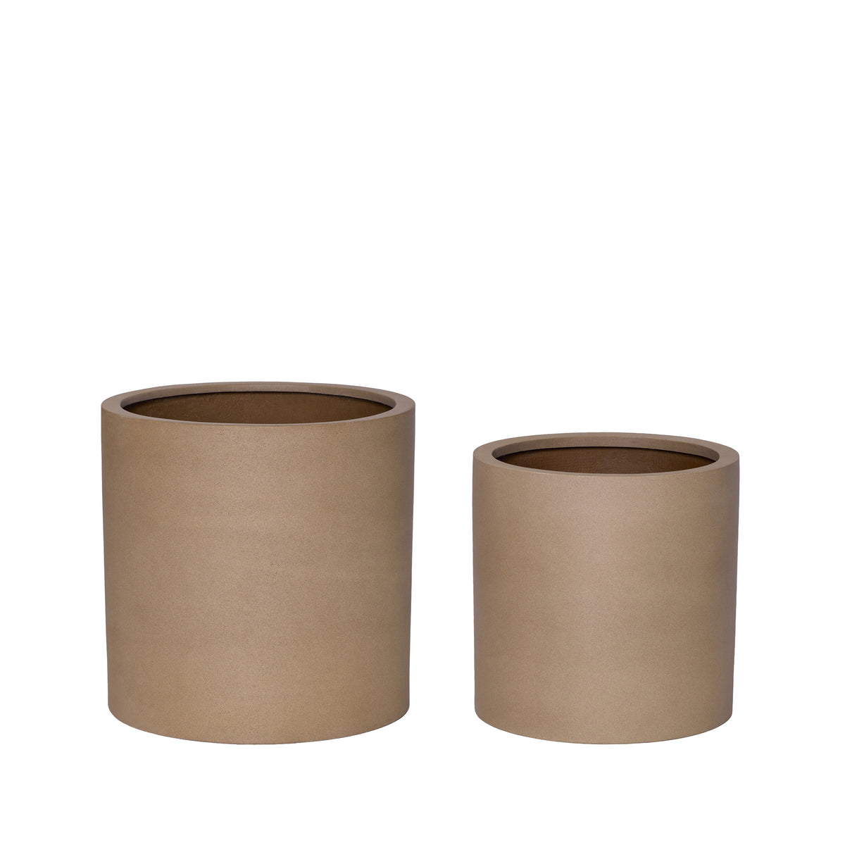 Ørkenkrukker, sand (sæt med 2)