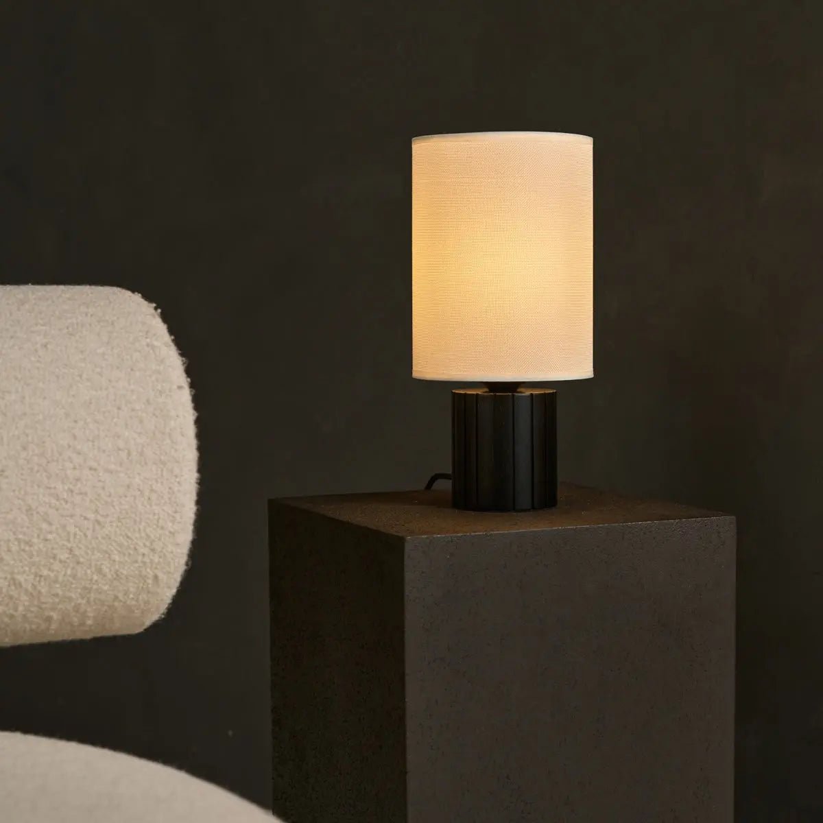 Kiko sort bordlampe