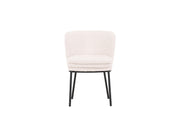 Venture Home Agnes Spisebordsstol 2-pack - Black / White Boucle