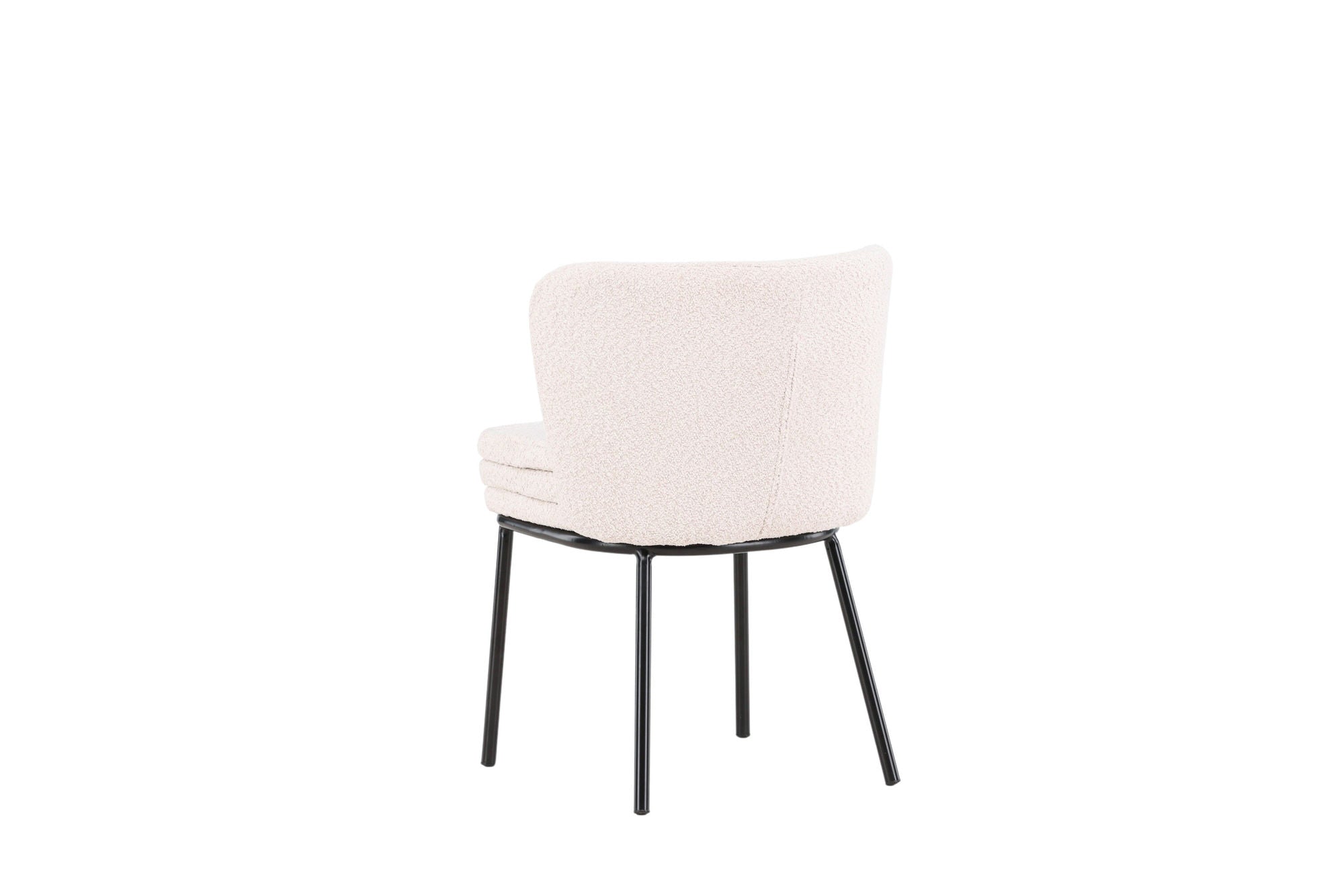 Venture Home Agnes Spisebordsstol 2-pack - Black / White Boucle