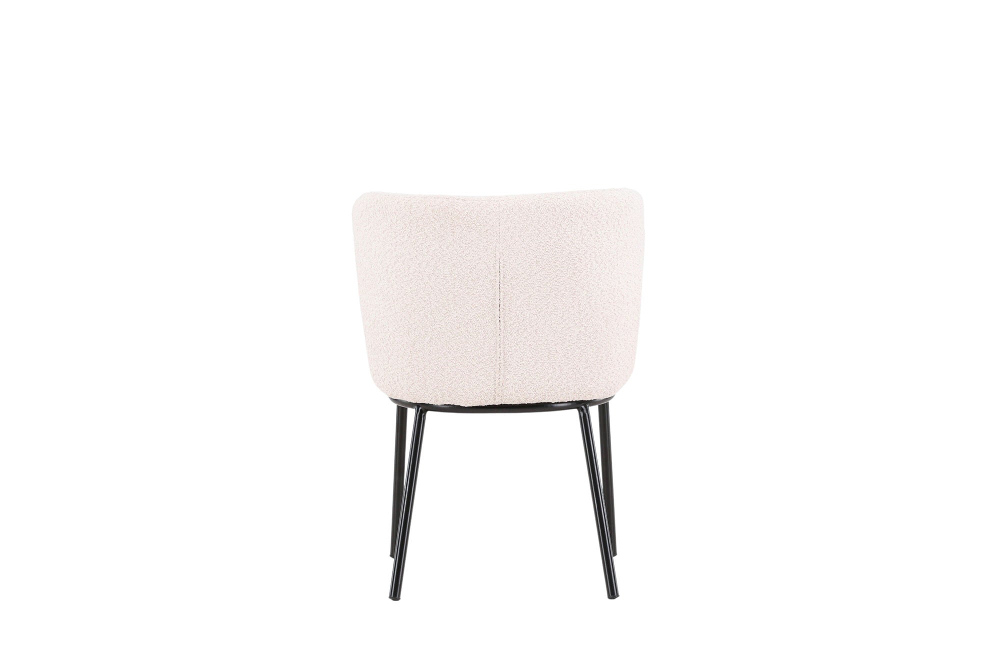 Venture Home Agnes Spisebordsstol 2-pack - Black / White Boucle