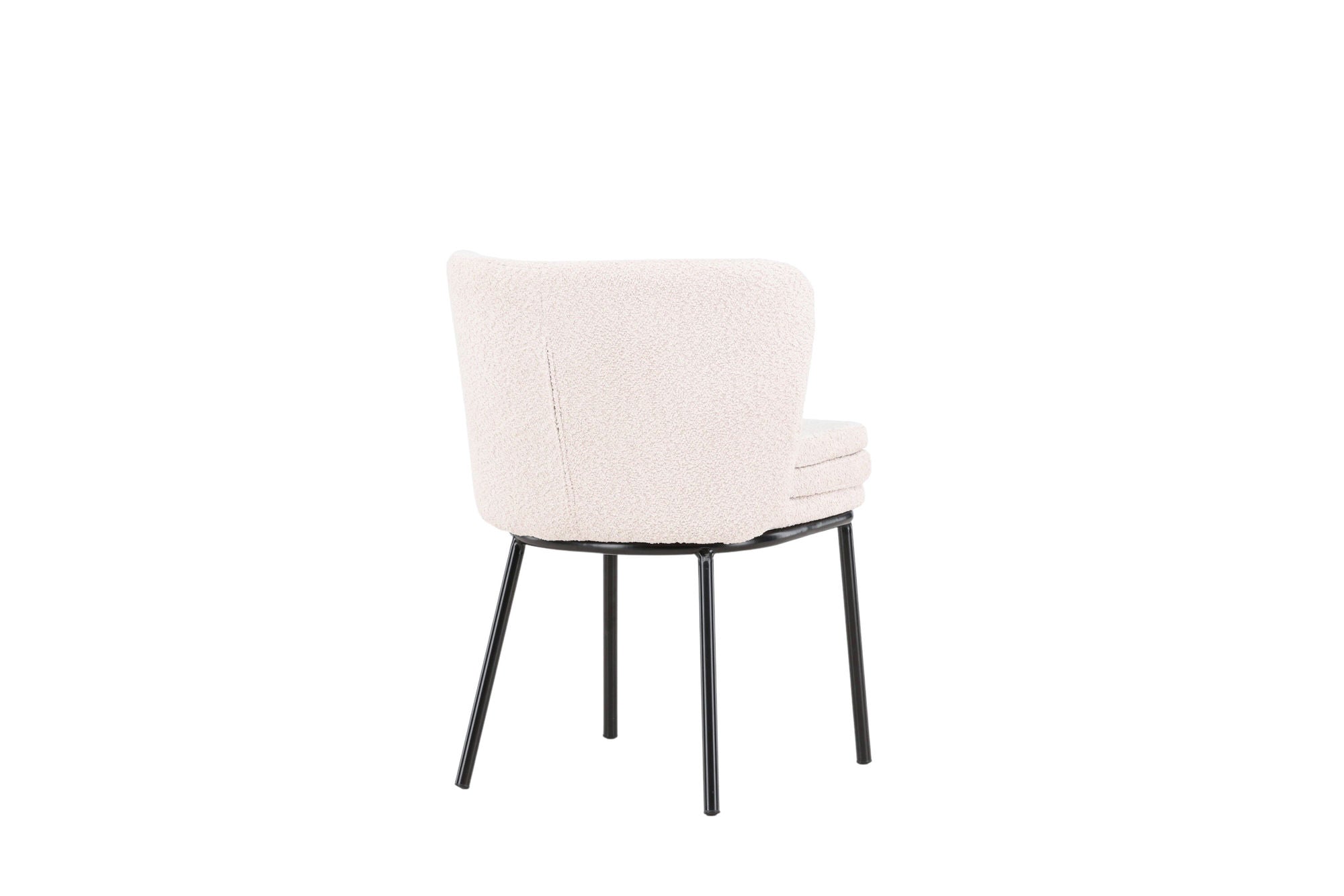 Venture Home Agnes Spisebordsstol 2-pack - Black / White Boucle