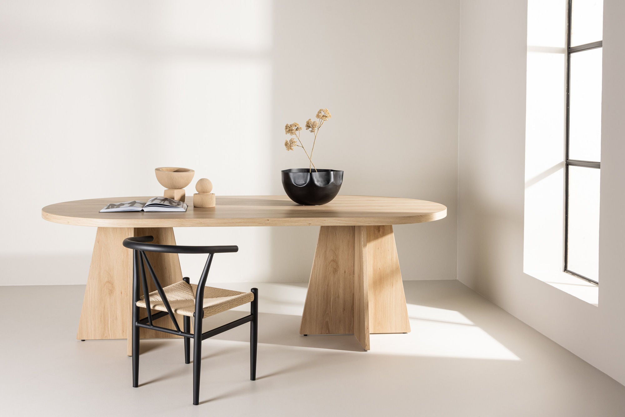 Venture Home Bootcut spisebord 115x230 cm - Nature /