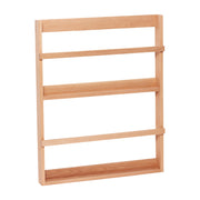 Bladholder hylde til display, stor, naturfarvet