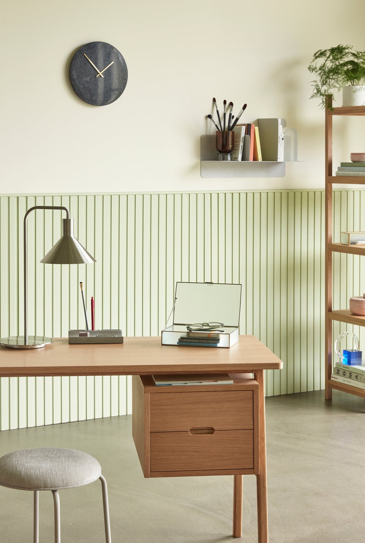 Arkitekt-skrivebord natur