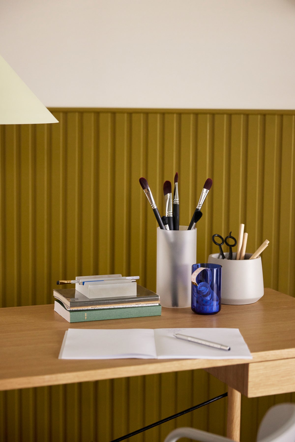 Studio-skrivebord natur
