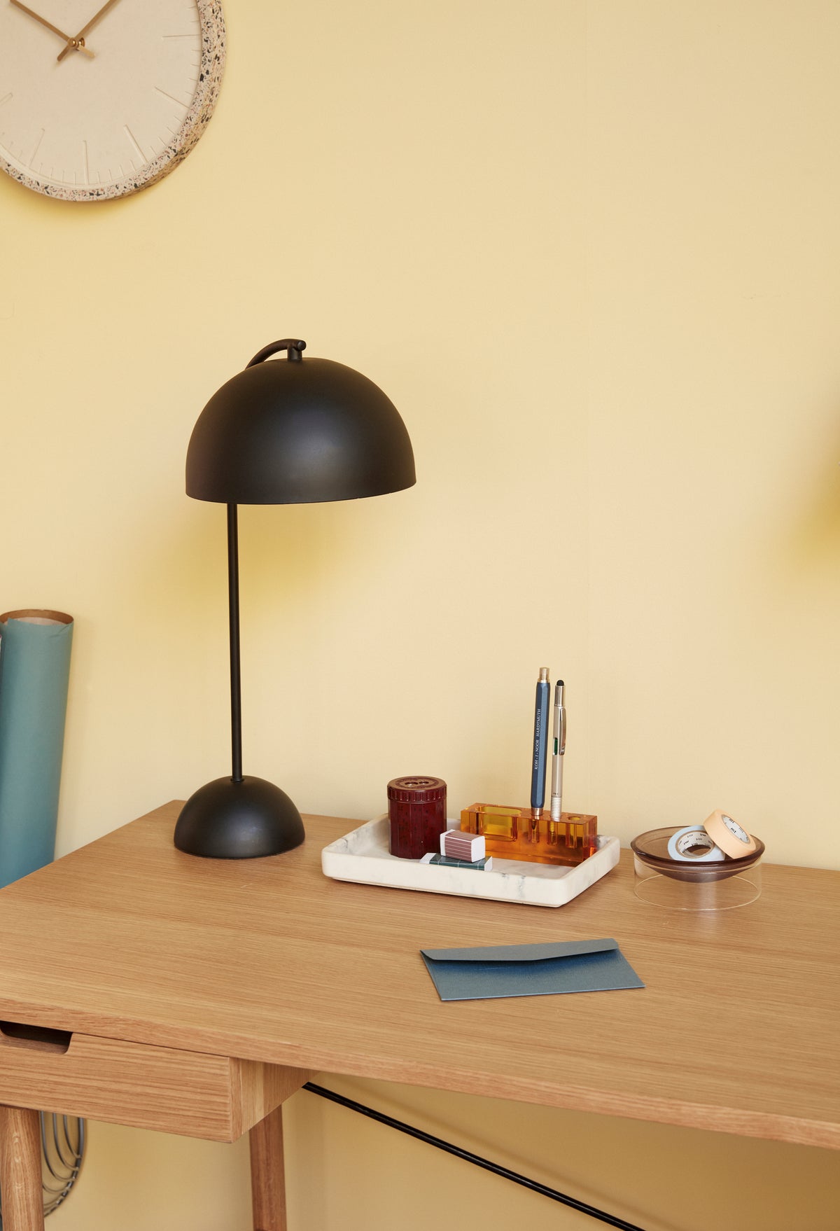 Studio-skrivebord natur