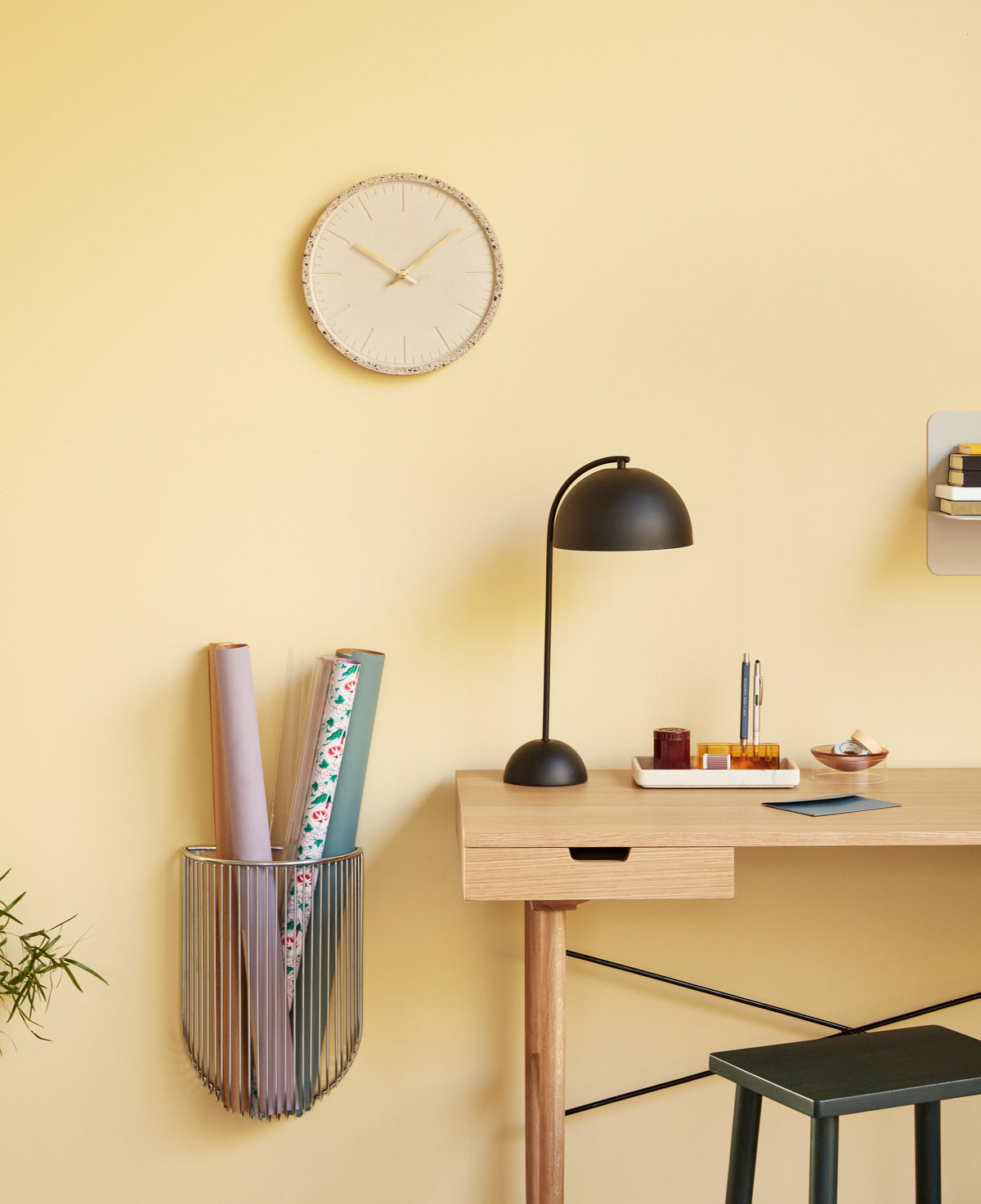 Studio-skrivebord natur