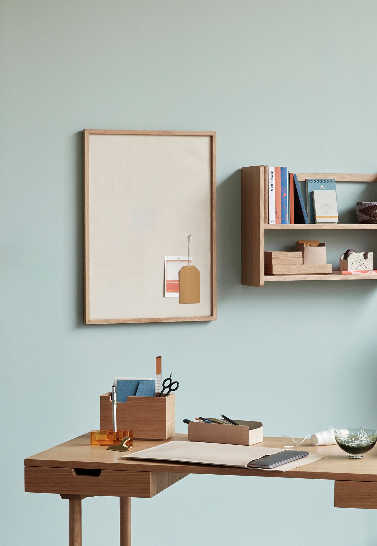 Studio-skrivebord natur