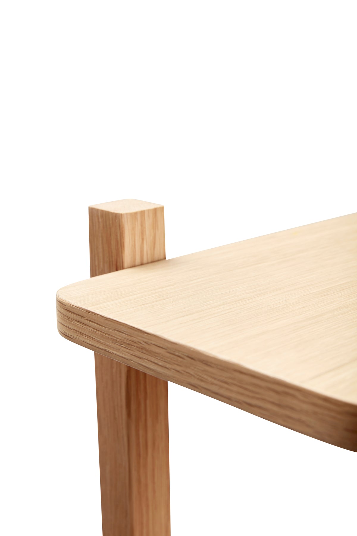 Mason dobbelt reol, stor, natur