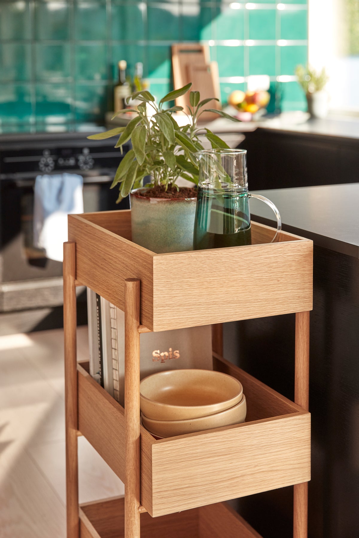 Stack konsolbord natur