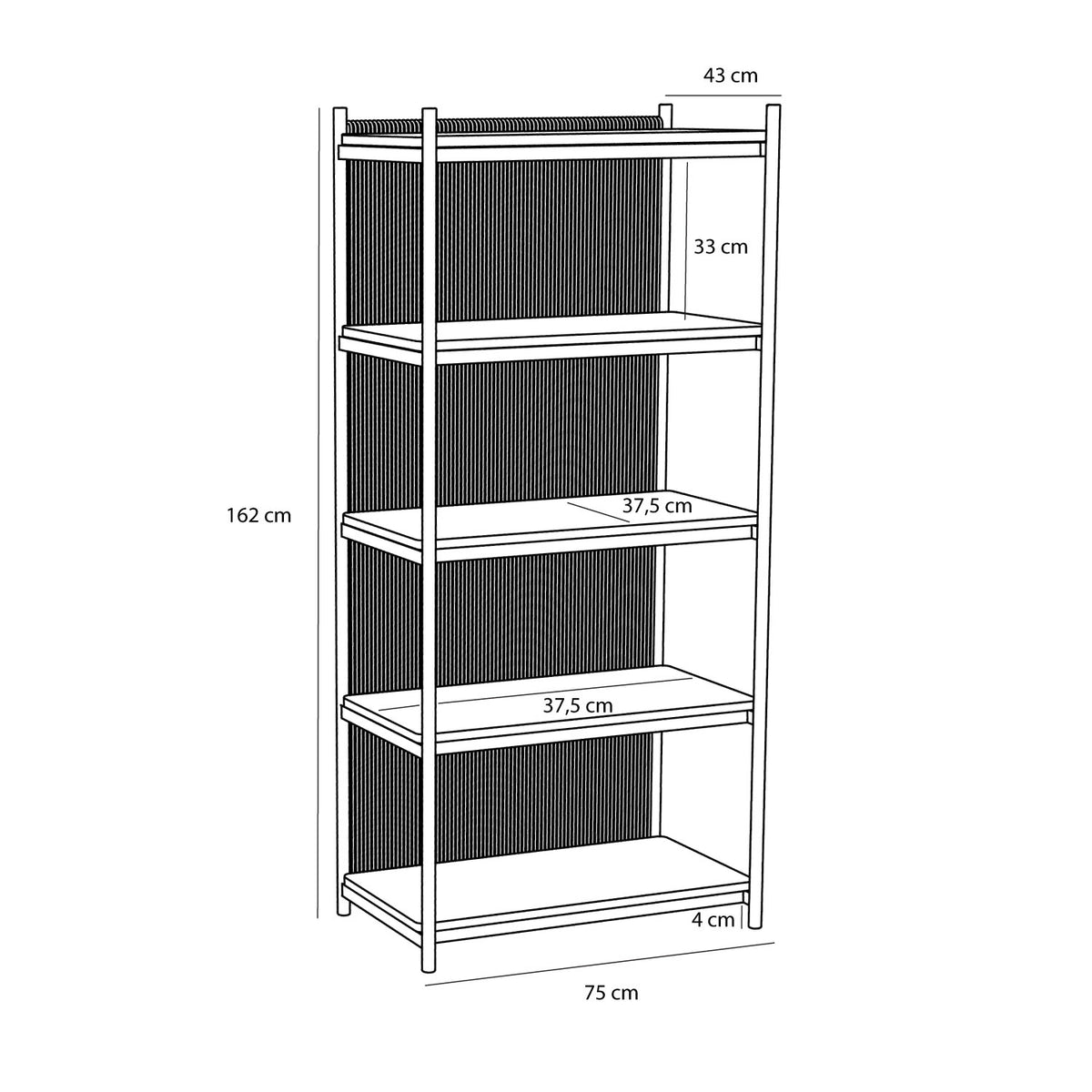 Heritage stor reol, natur